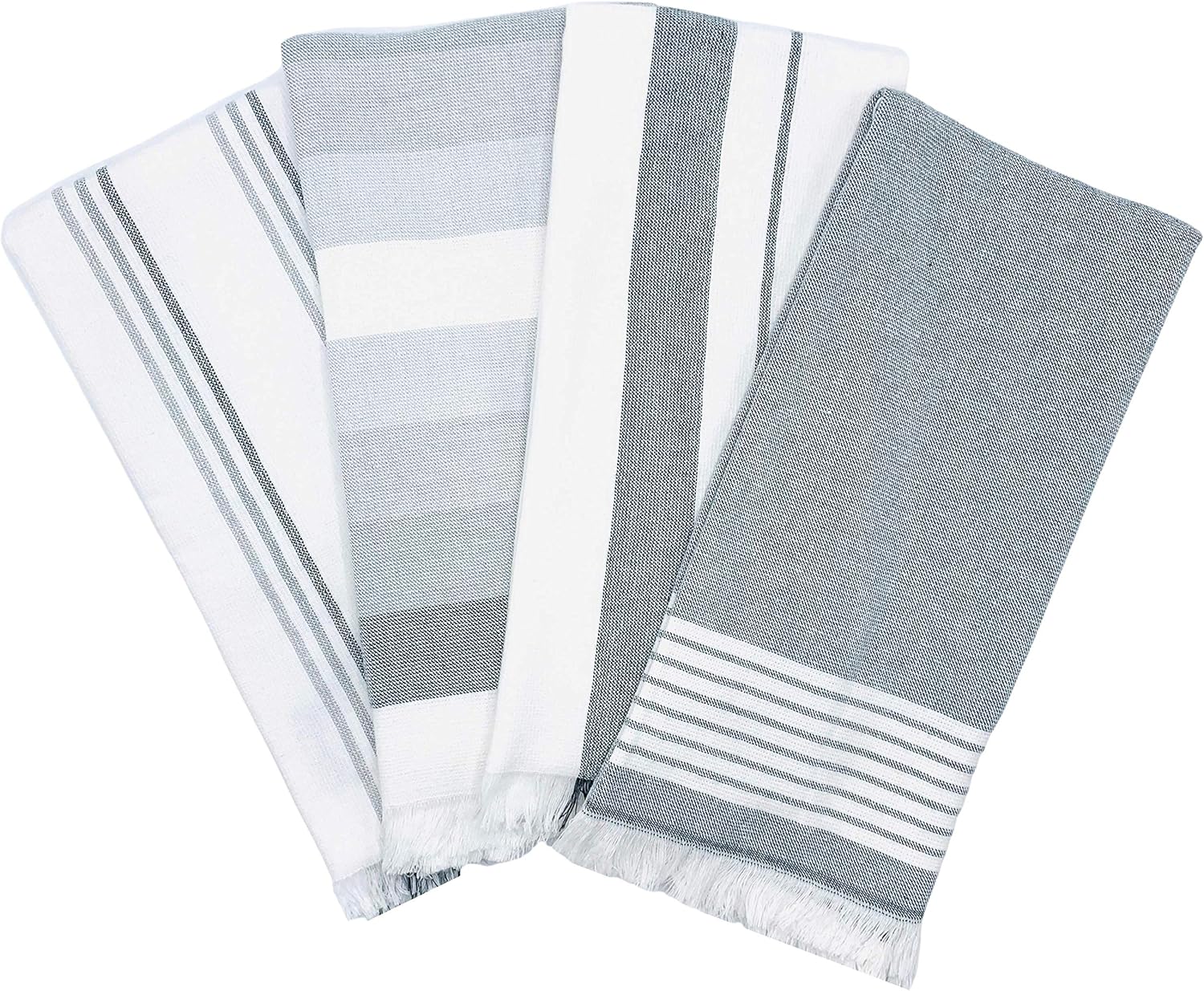 The Accented Co. Kitchen Towels, Set of 4 Thick