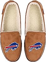 Vista 218 de FOCO Mens NFL Team Logo Moccasin Slippers