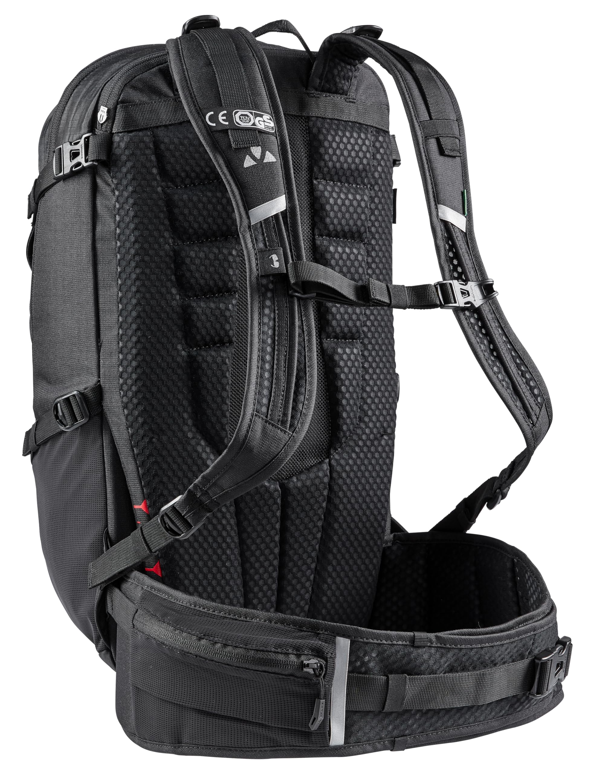 VAUDE 14525 Unisex - Adulto Zaini 15-19L, Black, 22 Litri