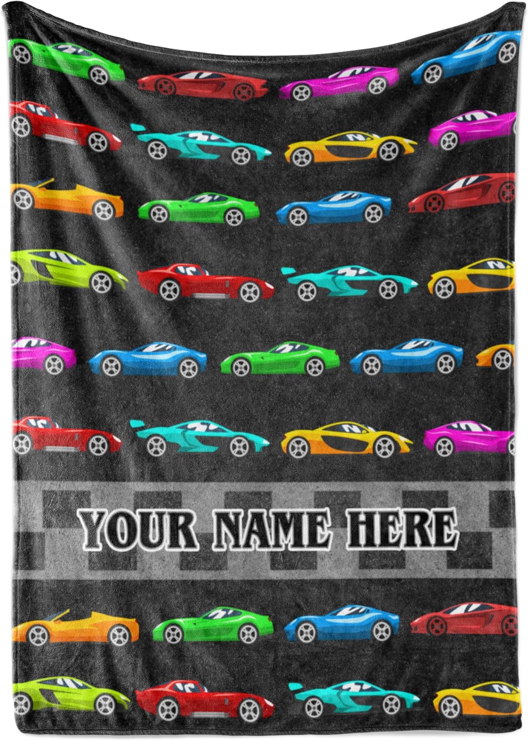 Personalized Airplane Blanket for Boys | Custom Blanket | Plush Fleece Throw Blanket for Kids | Airplane Blanket Room Decor for Birthday (50x60, Fleece)