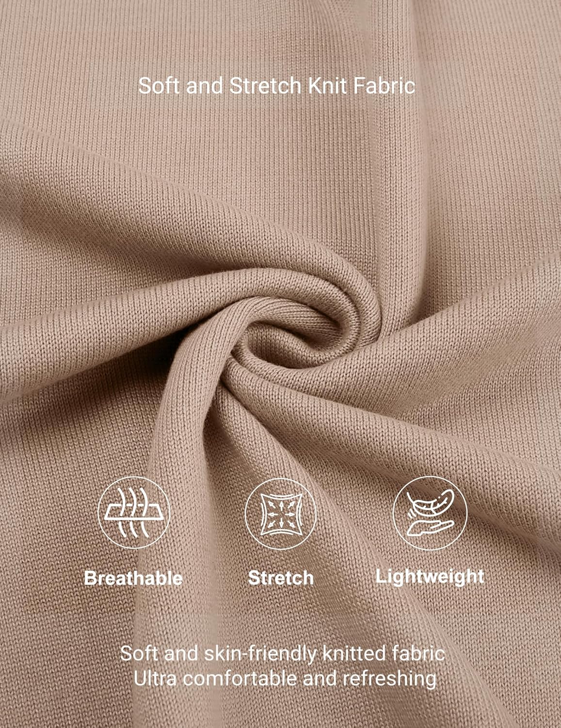 COOFANDY Mens Henley Sweater Long Sleeve Quarter Button Sweaters Casual Knit Pullover Sweater - Image 6