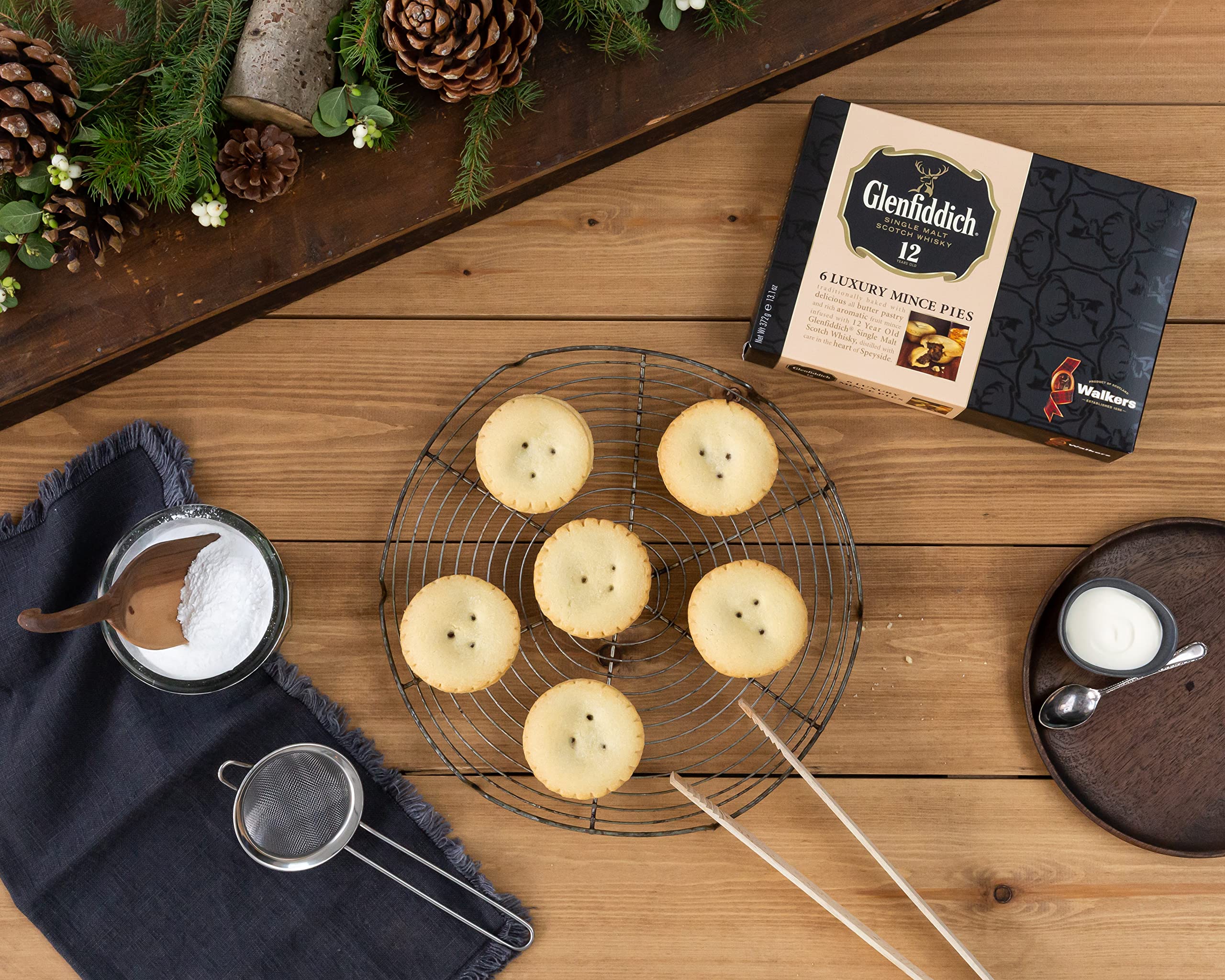 Walkers Shortbread Glenfiddich Mincemeat Tarts 6 Count