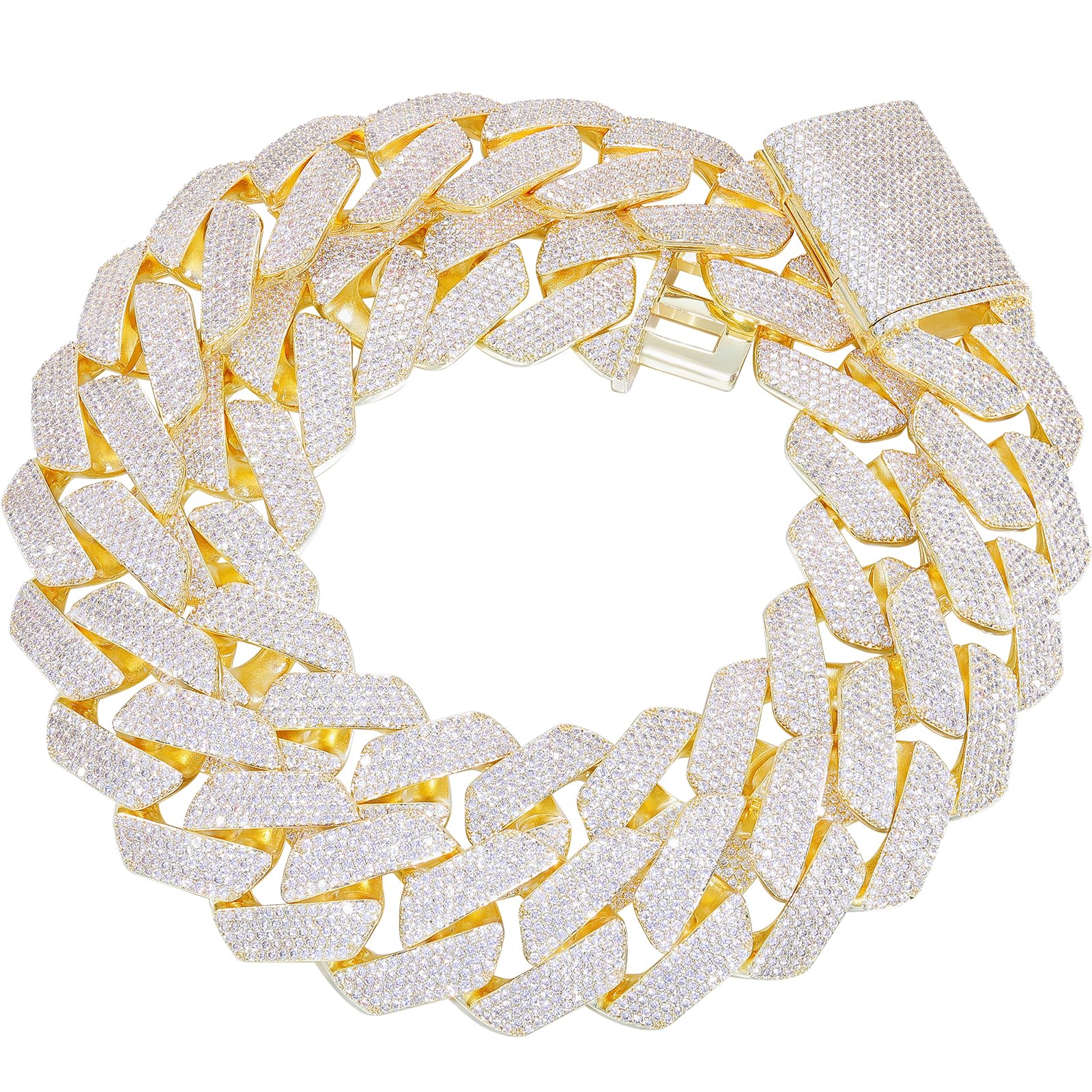 Ucciyo 30MM Solid Big Cuban Link Chain