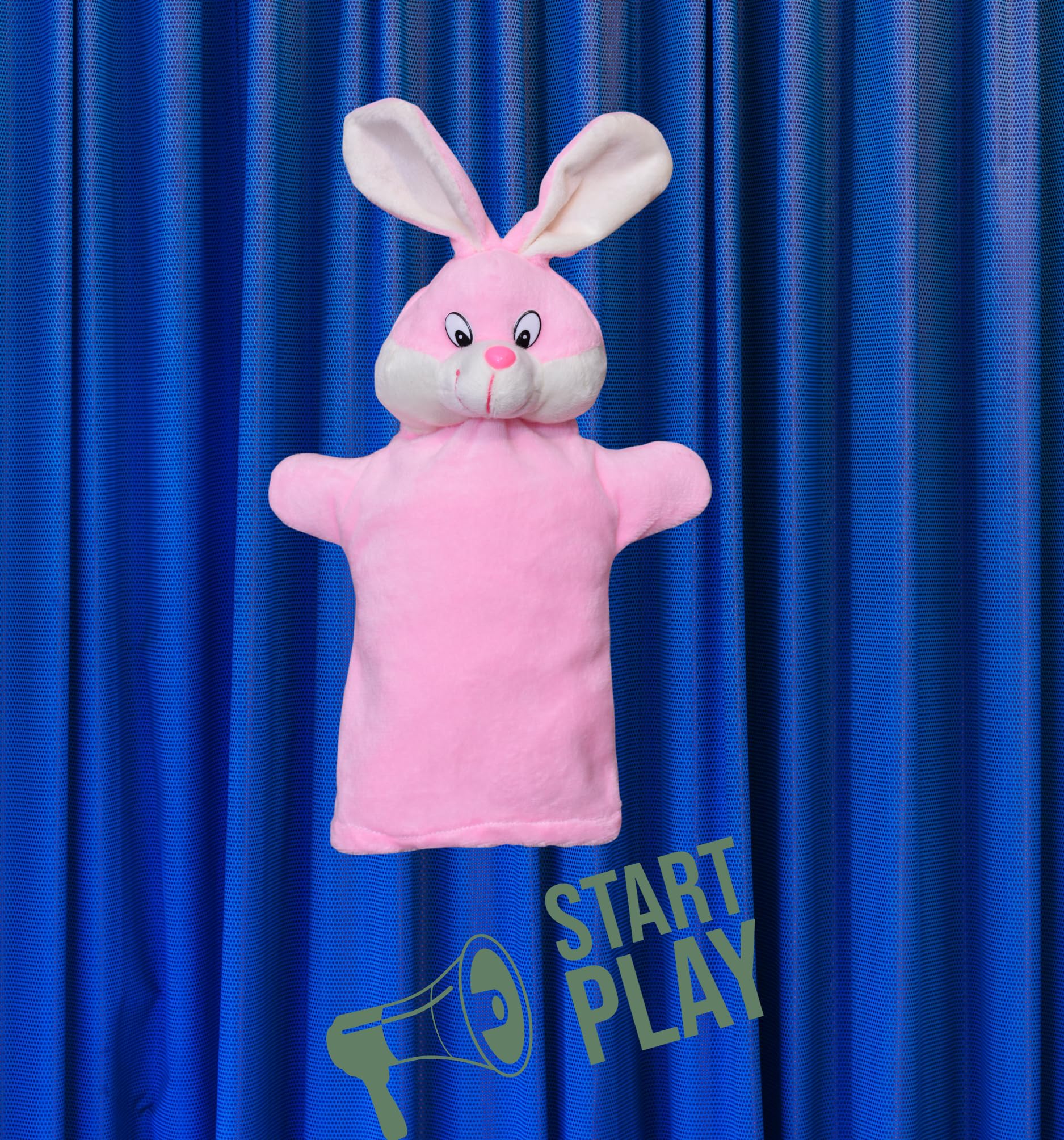 BKDT Marketing Soft Hand Puppet Toy for Kids | Story Telling | Babies Toys | Animals Hand Puppet for Boys & Girls (Rabbit)- Raksha Bandhan Gifts - Image 6 thumbnail