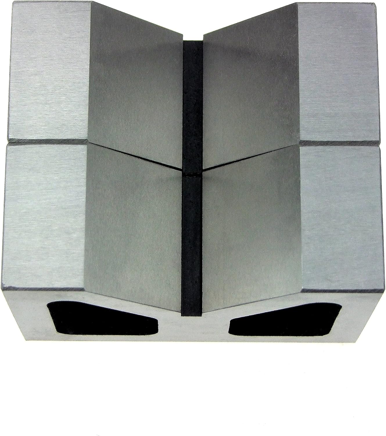 4 x 2-1/4 x 2-5/8 Inch Cast Iron V Block Set- Machined Square and Parallel - Perfect for Holding Large Jobs-49