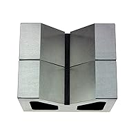 Vista 5 de HFS (R) Juego de Bloques en V de Hierro Fundido (4 X 2-1/4 X 2-5/8 Pulgadas)