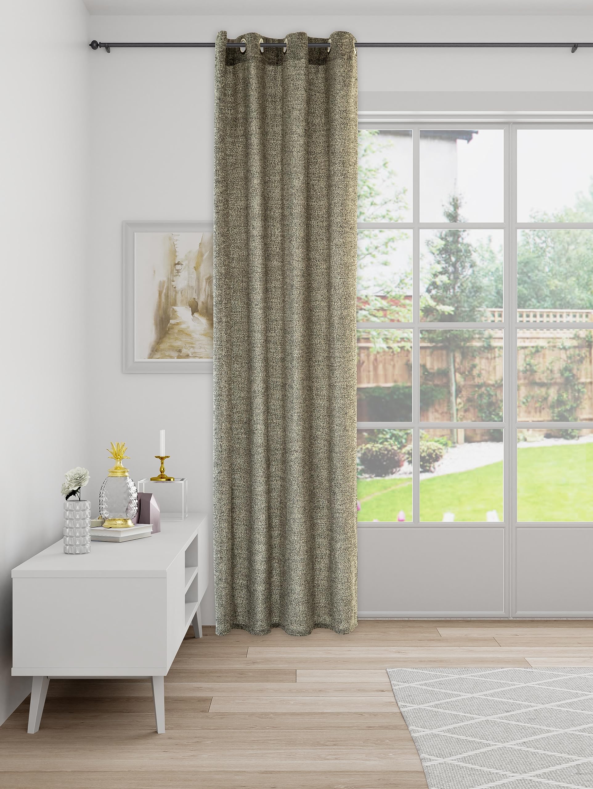 Rideau à œillets opaque pour bloquer la lumière de la chambre Homing