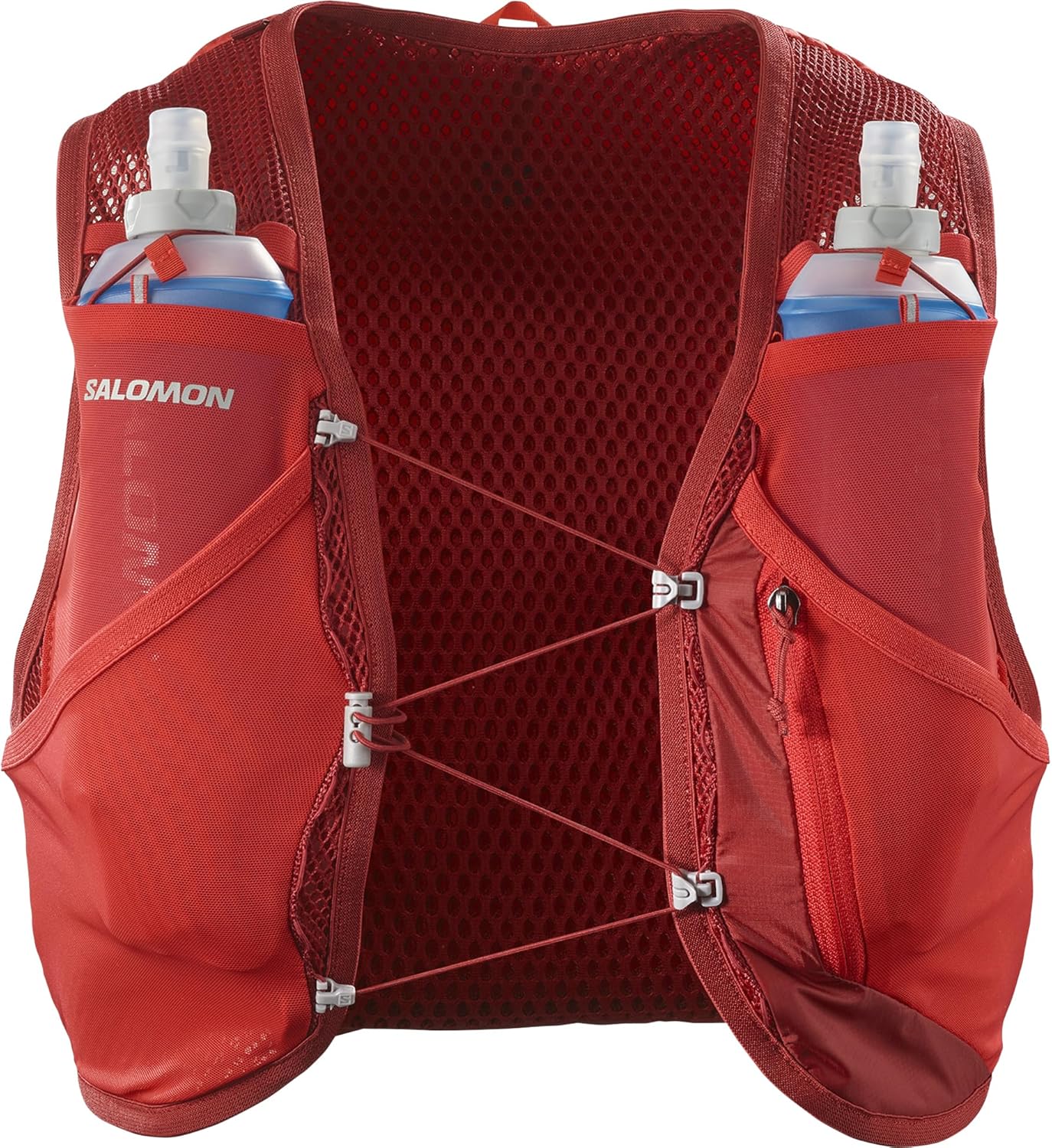 Salomon Unisex Active Skin 8, Hydration & Storage Vest with 500ml Flasks Included
