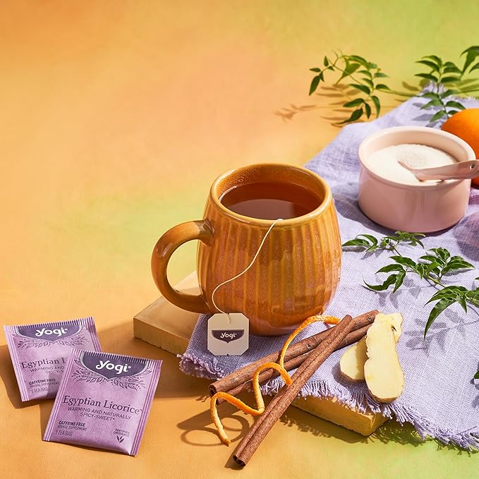 Té de Regaliz Egipcio, 16 Saquitos, Orgánico miniatura 5