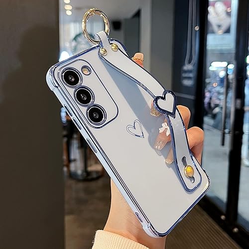 ZTOFERA Samsung Galaxy S23 5G - Funda con soporte, diseño de corazones de amor, con función atril, para niñas y mujeres, suave a prueba de golpes, ZTOFERA Samsung Galaxy S23 5G - Funda con soporte, diseño de corazones de amor, con función atril, para niñas y mujeres, suave a prueba de golpes,