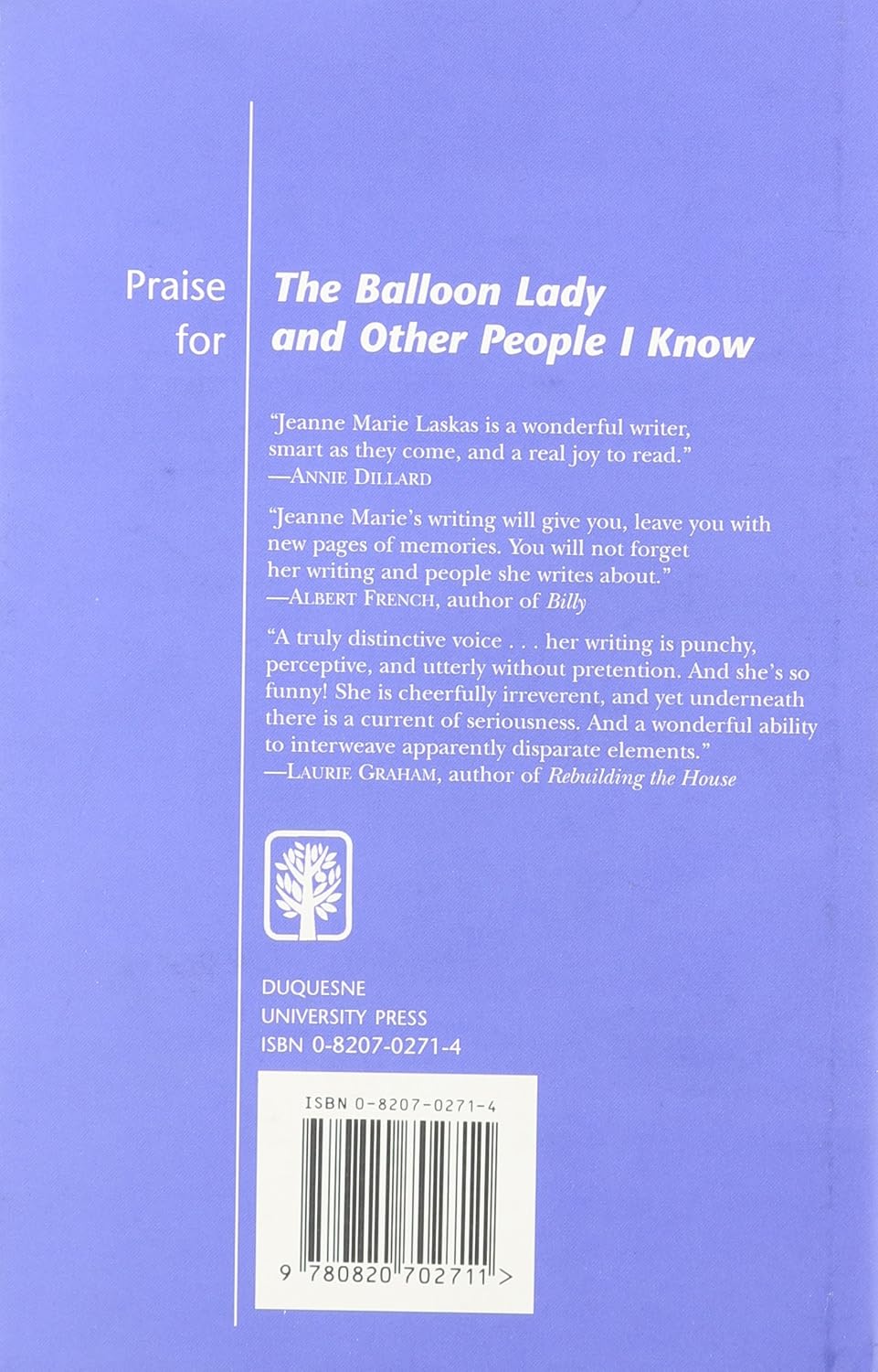 The Balloon Lady and Other People I Know (Emerging Writers in Creative Nonfiction)