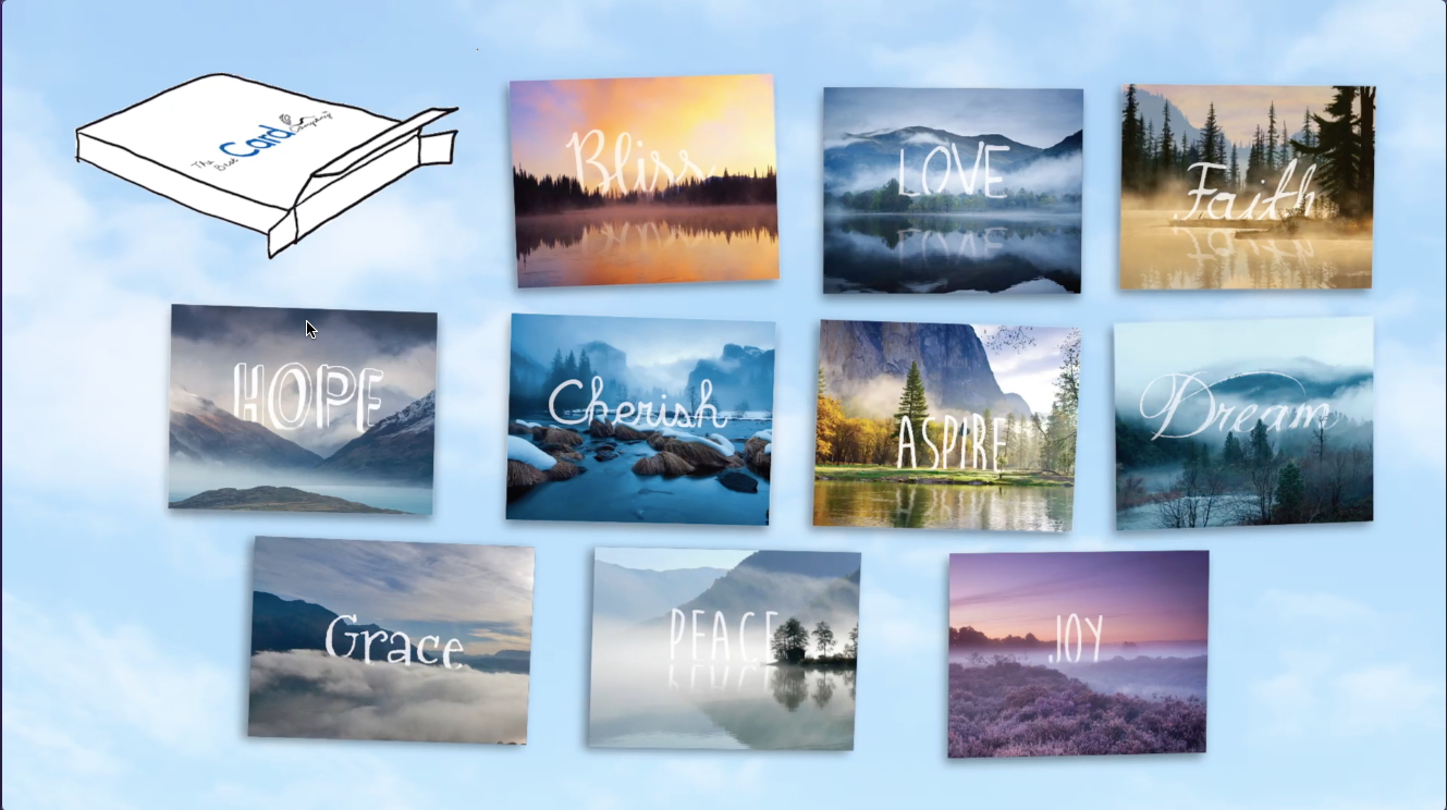 Landscape Scene Stationery 10 Assorted Blank Note Cards With Envelopes ...