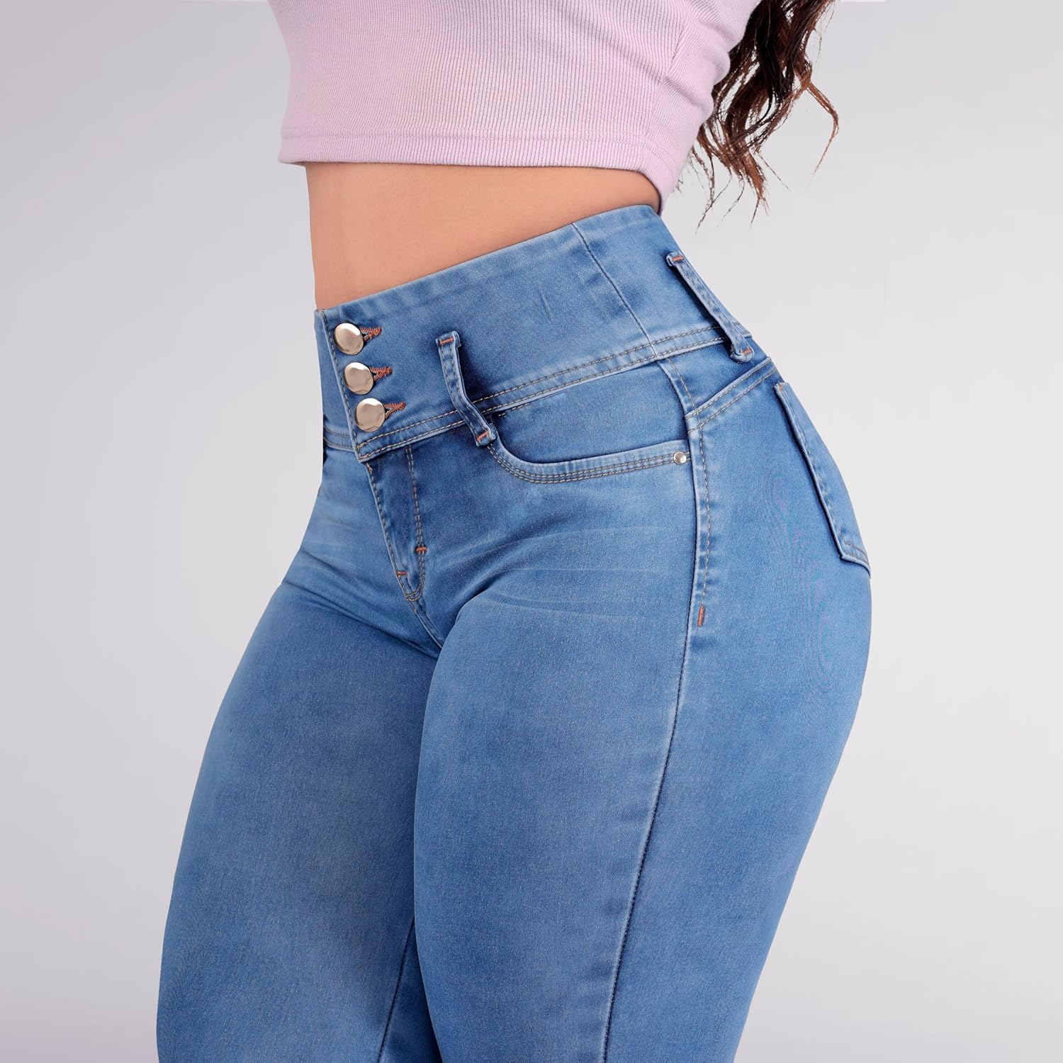 sea brazil Pantalones Colombianos Levanta cola Butt Lifting Jeans High Waisted Jeans for Women Colombian Jeans