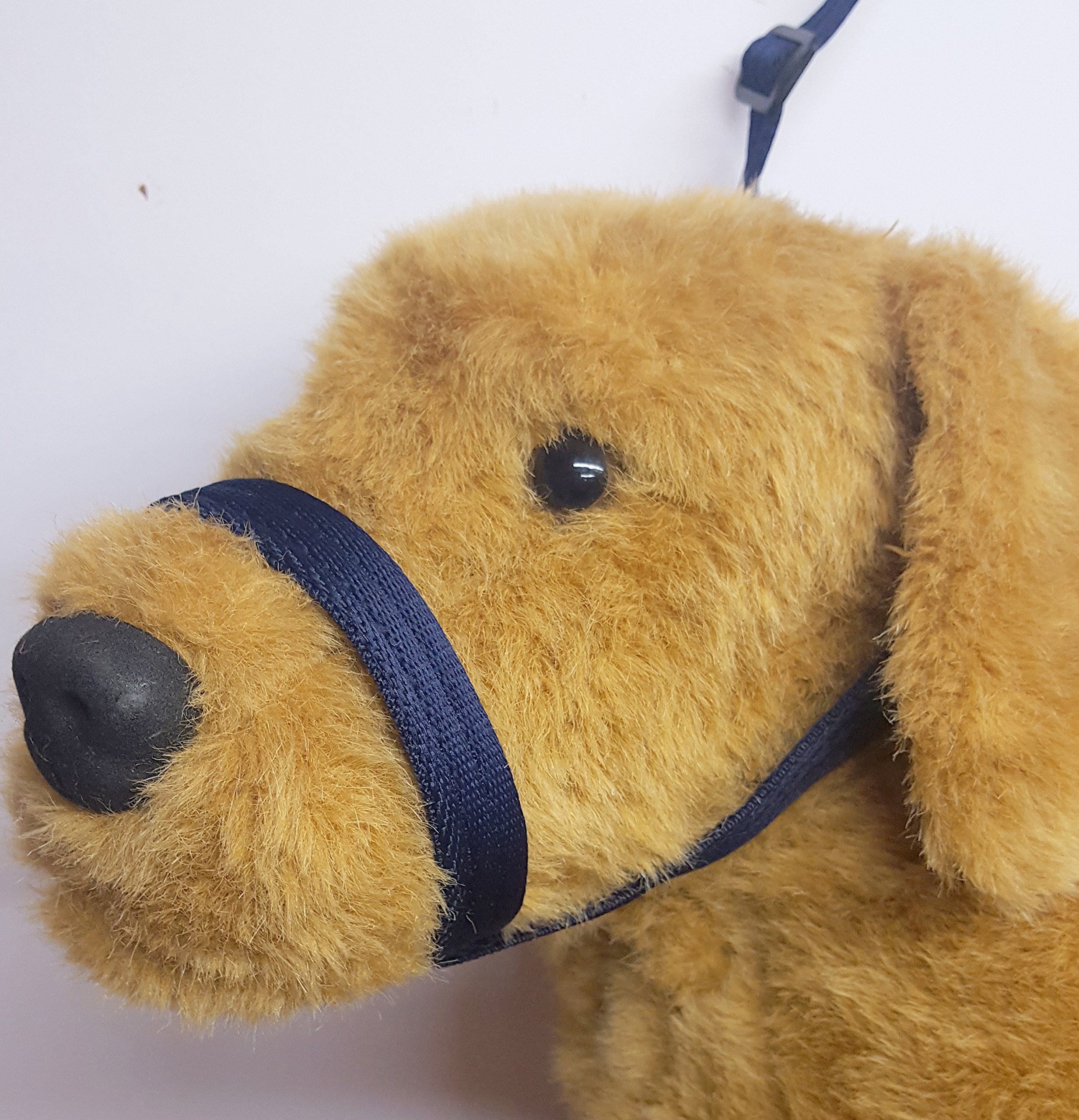 Tufftex Lead Figure Of Eight SOFT Cushion Easy Halter Headcollar Lead, 3 in one lead, (Navy)