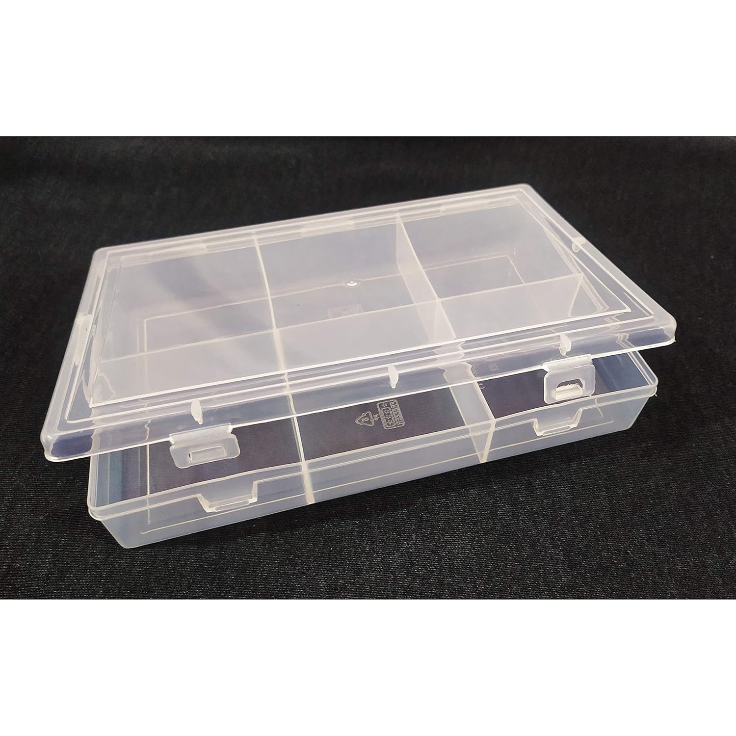 Product image of Right Plastic 6 Partition Rectangular Multi-Purpose Storage Box With Lid For Storing Jewellery & Daily Usage Items.(Pack of 1)