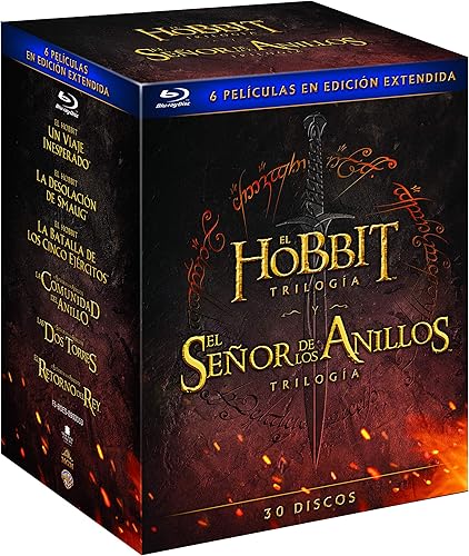 Miniatura 3 de El Hobbit Trilogía - El Señor de Los Anillos Trilogía 30 Discos