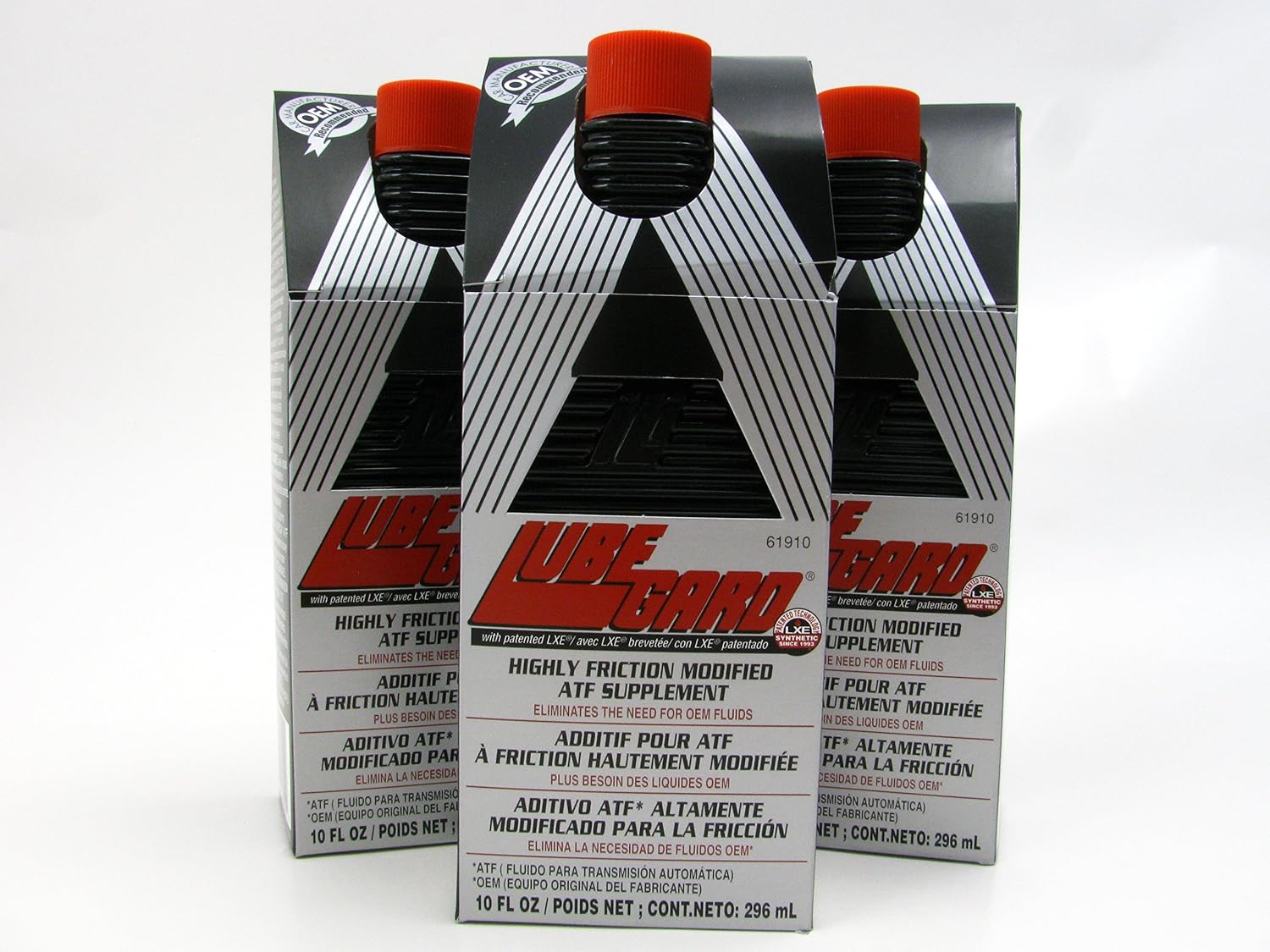LUBEGARD Highly Friction Modified Automatic Transmission Protect Black 3 pack