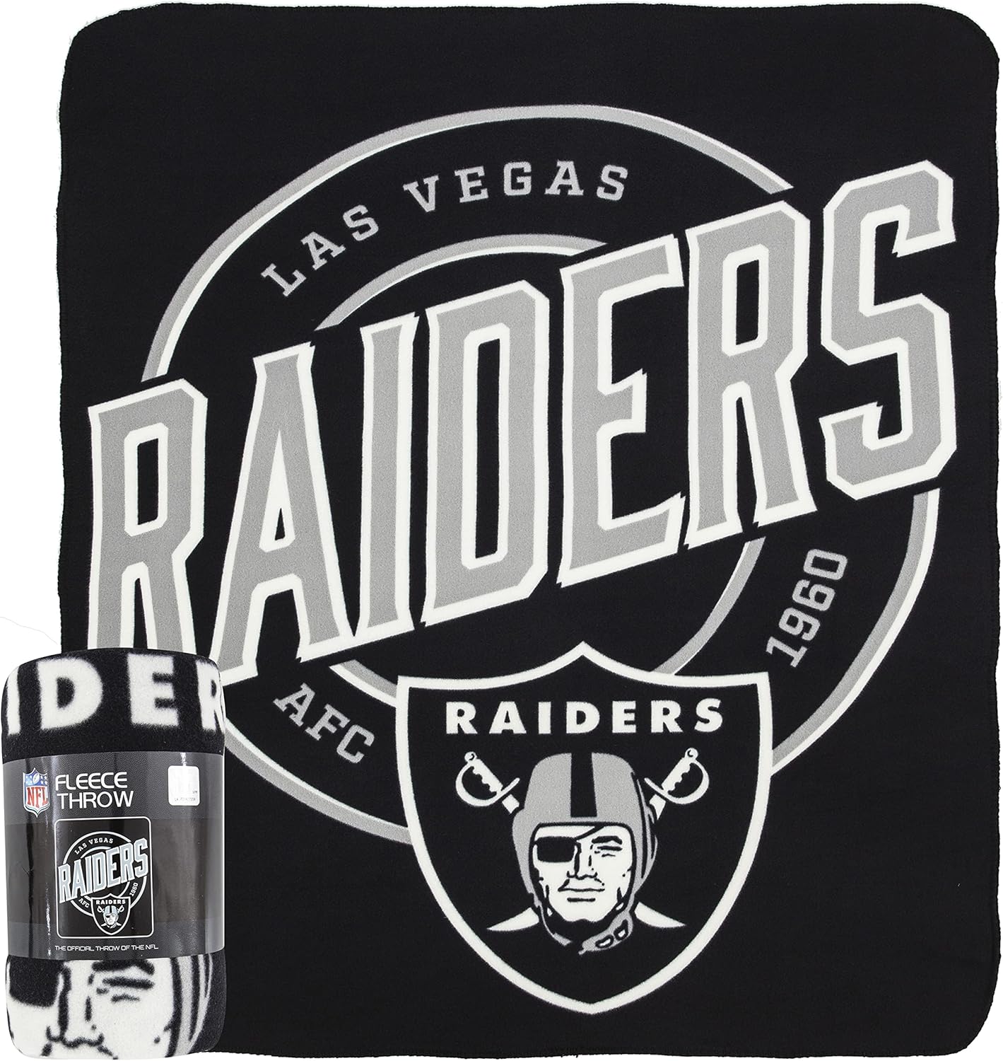 Northwest NFL Unisex-Adult Fleece Throw Blanket - Image 2