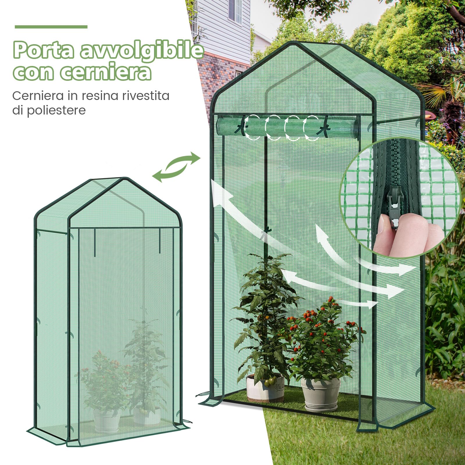 Mini Serra Riscaldata Hortosol 30W - 56x32x21 Cm Per Coltivazione Indoor