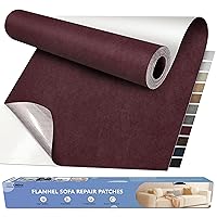 Vista 9 de ONine Kit de reparación de sofá de microfibra, parche de tela adhesiva de 55 x 12 pulgadas, multicolor, agua impermeable, adecuado para sofás, Negro
