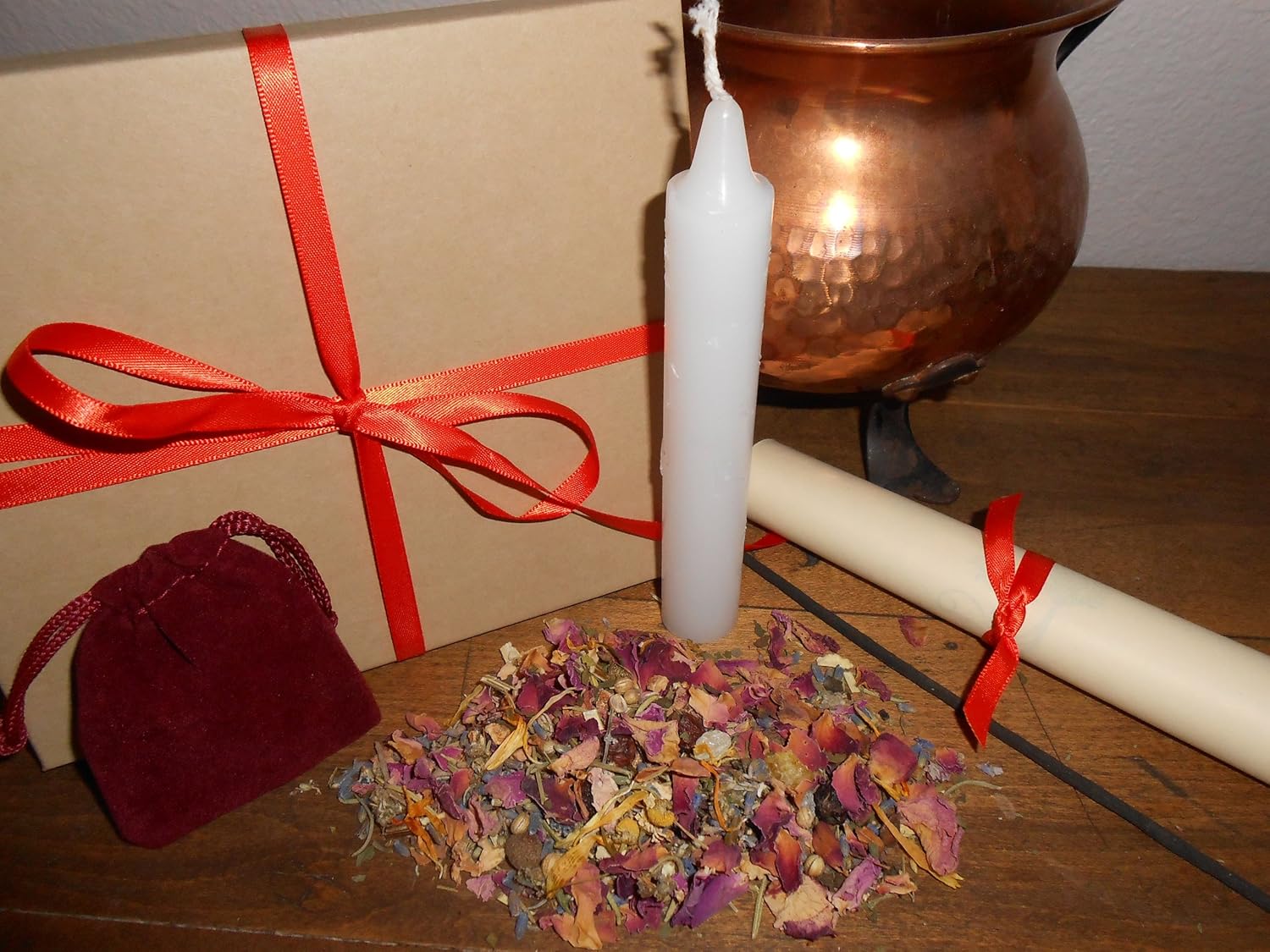 Brand: Haegtessa Hollow -- What You Will (TM) CUSTOM SPELL KIT - What Do You Need? - Love and Passion, Blessing, Peace, Joy, Health, Cleansing, Protection, Power, Wealth - YOUR CHOICE - Manufactured by CynCraft