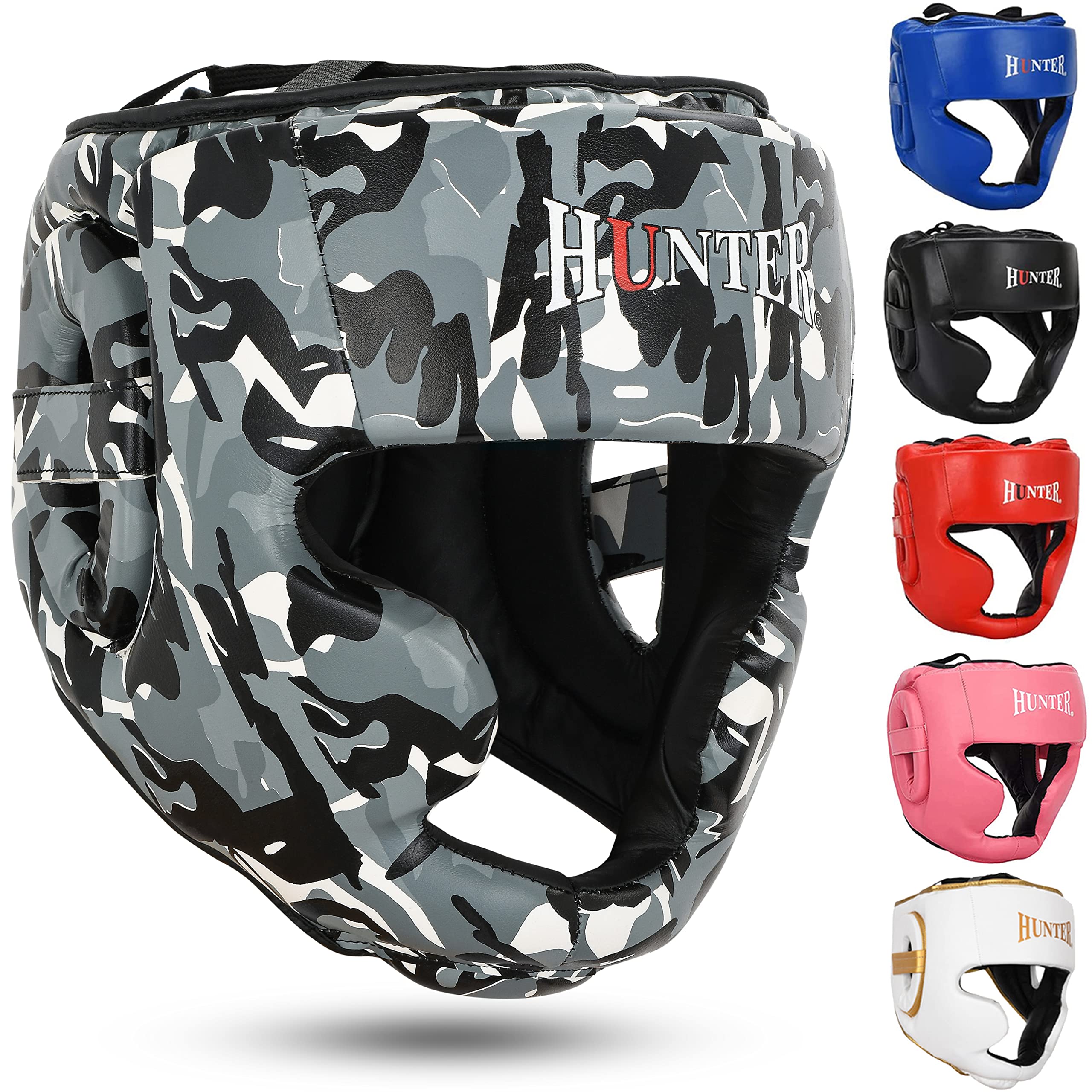 Hunter Headguard For Professional Boxing Mma Training Headgear