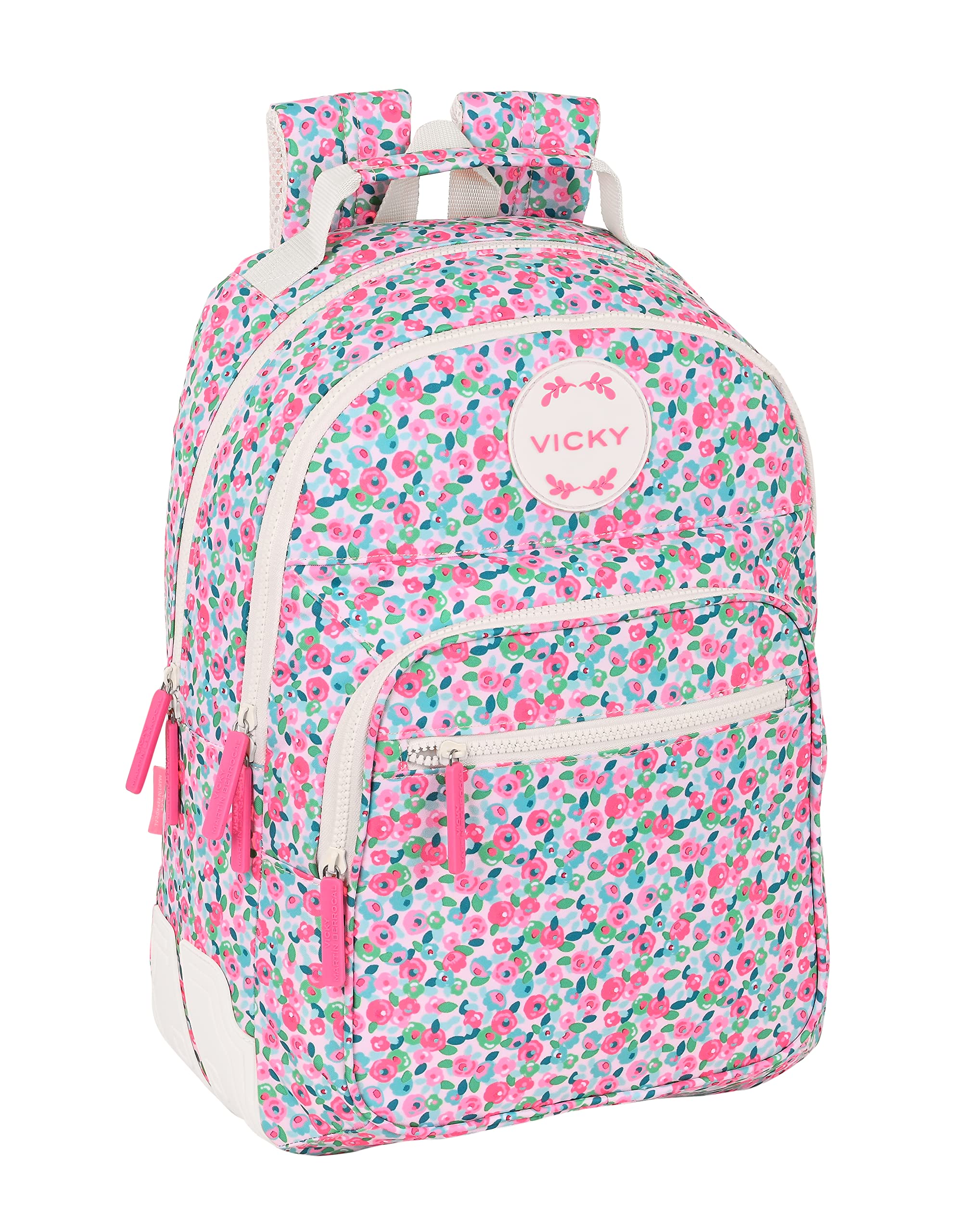 Safta Mochila Safta Escolar de VMB Rosebloom, 320x150x420 mm