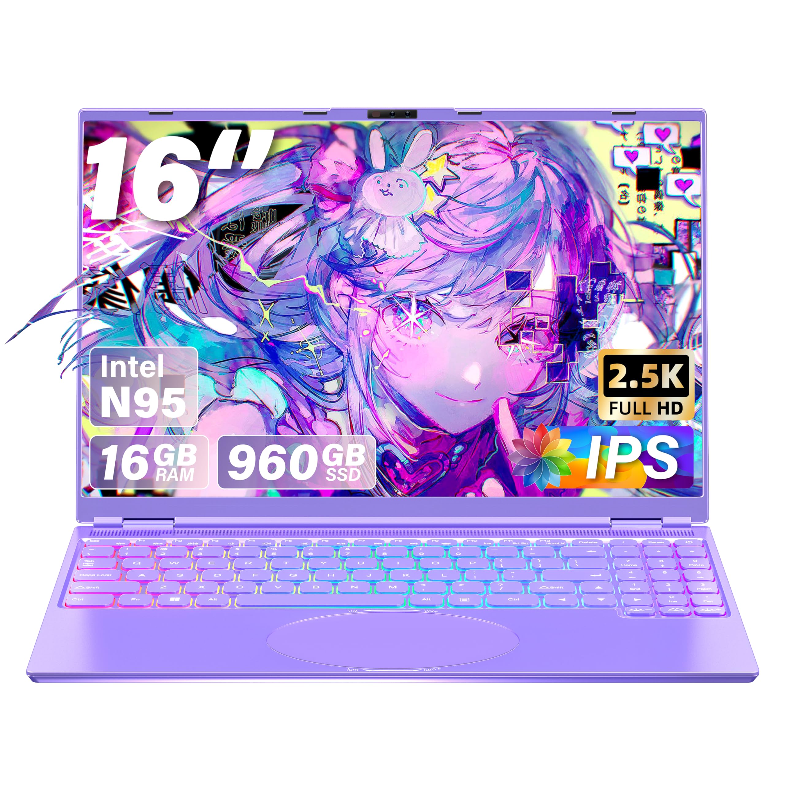 Amazon.co.jp: 16インチノートパソコン【Win 11Pro&MS office】Celeron