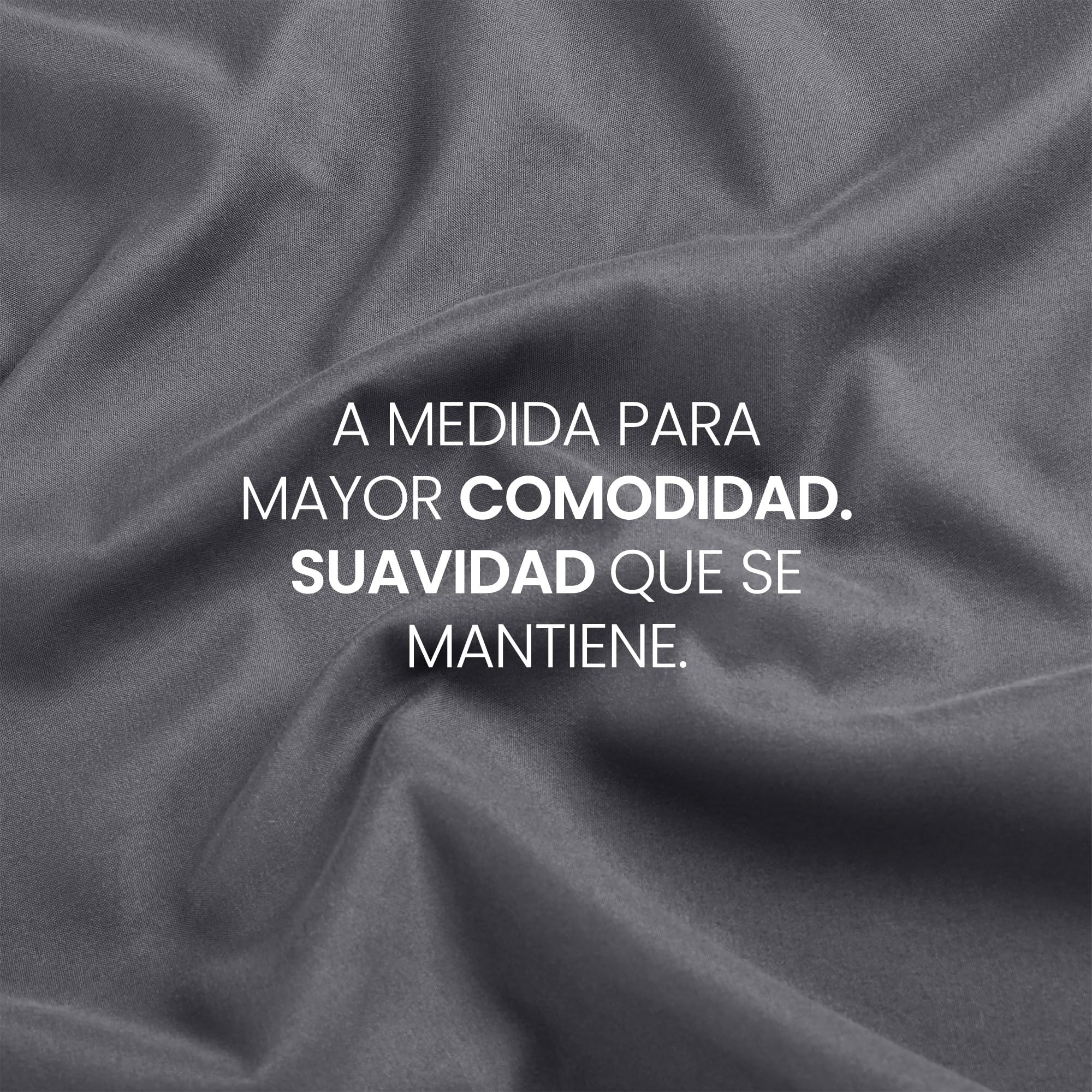 Utopia Bedding Sabana Bajera 150x190/200 - Gris - Certificado Oeko Tex - Bolsillo Profundo - Microfibra Cepillada (Cama 150)