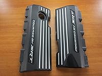 Genuine Mopar SRT Badge Engine Side Covers for Dodge Charger Challenger - Left & Right Set
