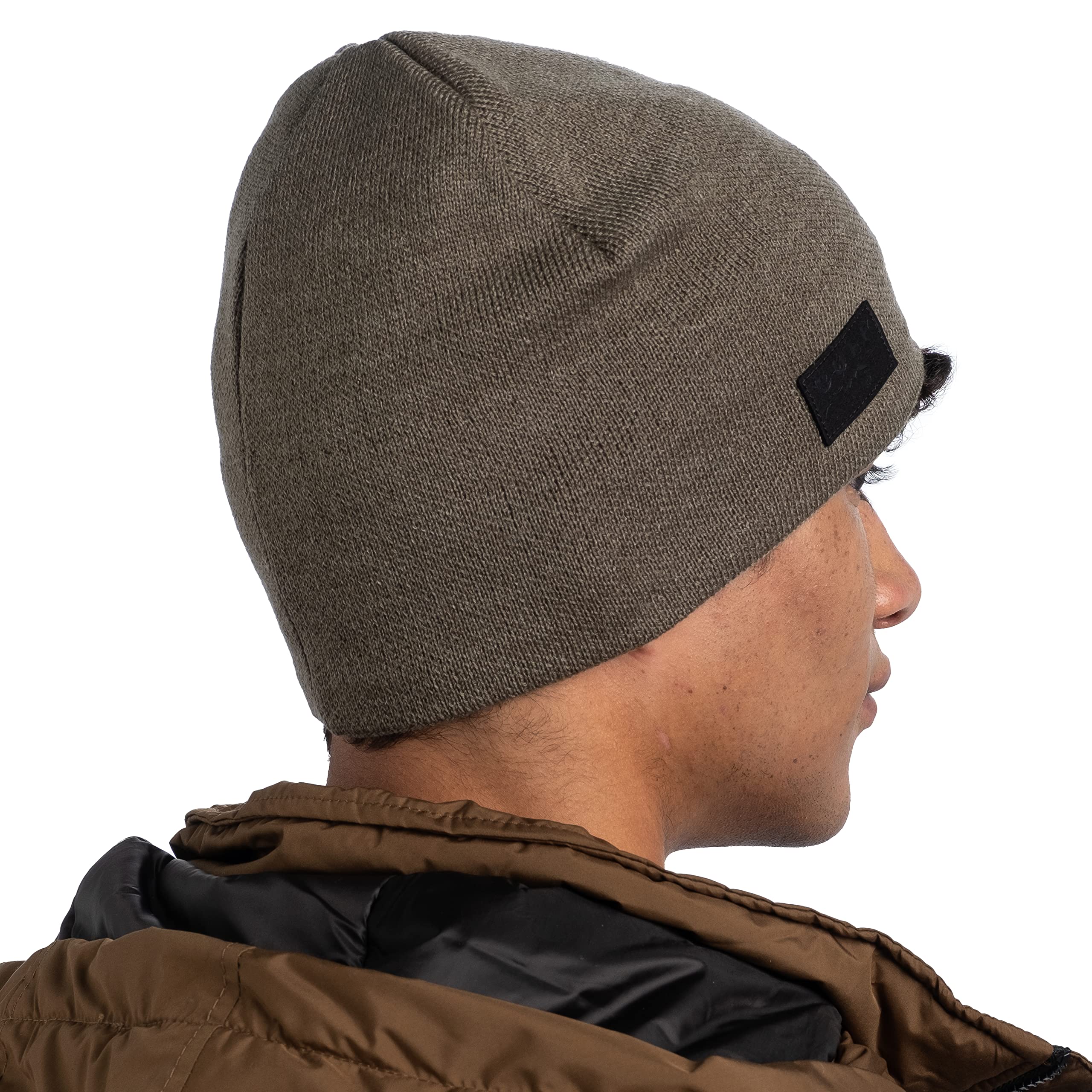 Buff 113519.866.10.00 Czapka typu beanie z dzianiny z podszewką polarową - kamuflaż