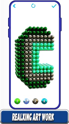 Alphabets Lore Magnet World - Build by Magnetic Balls