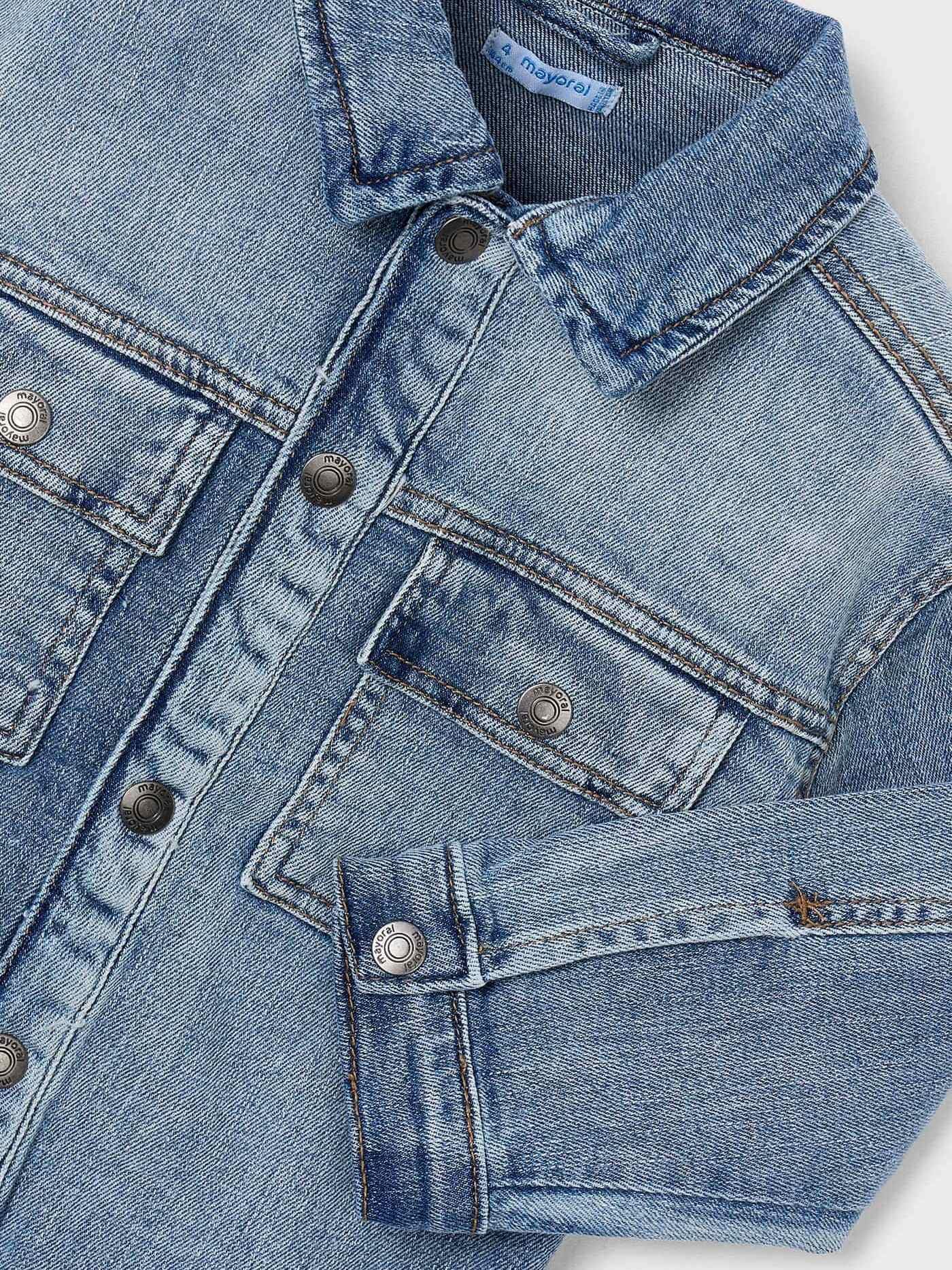 Mayoral Giacca denim per Bambini e ragazzi Chiaro