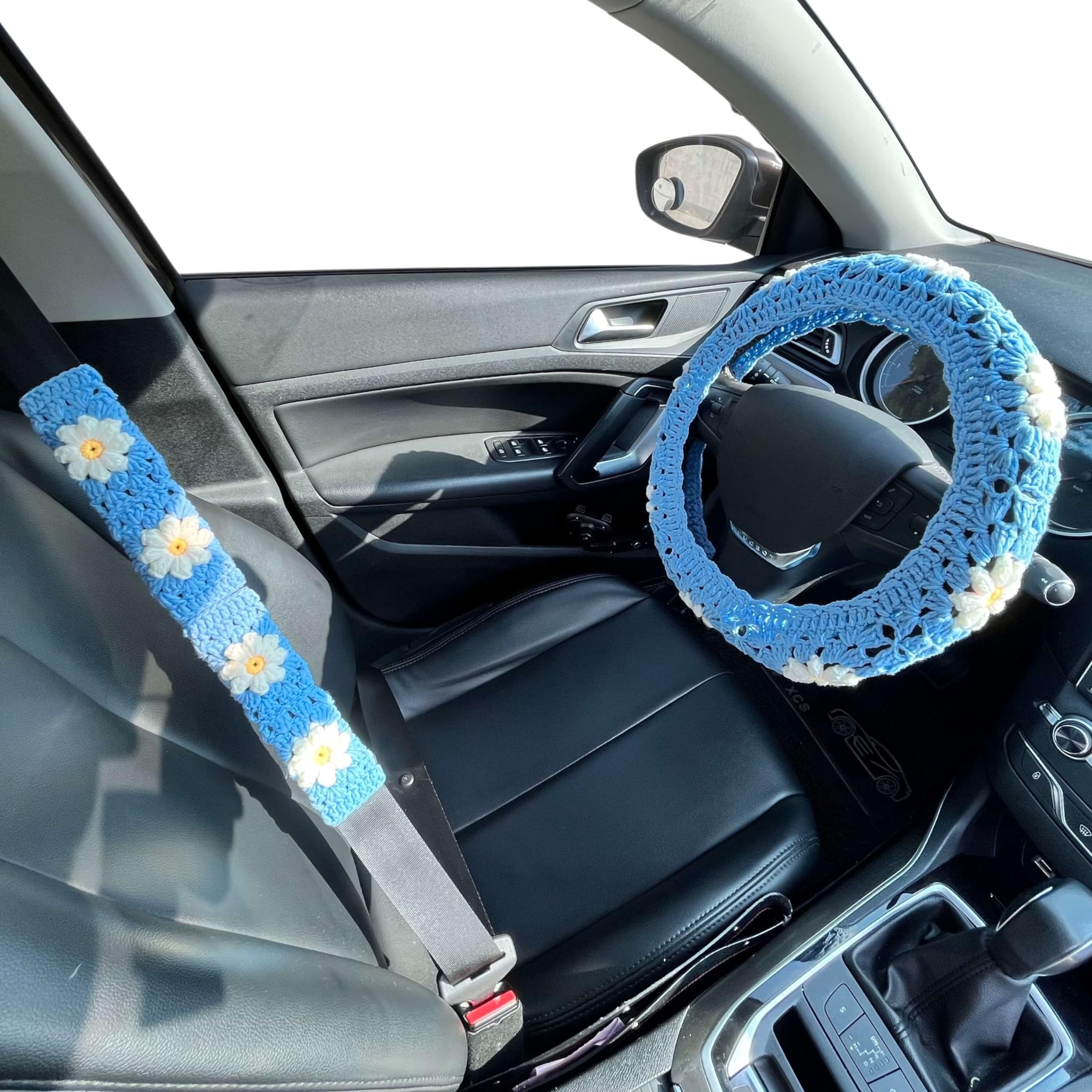 ハンドメイドカバー Amazon | 14-15インチ かぎ針編みハンドルカバーセット