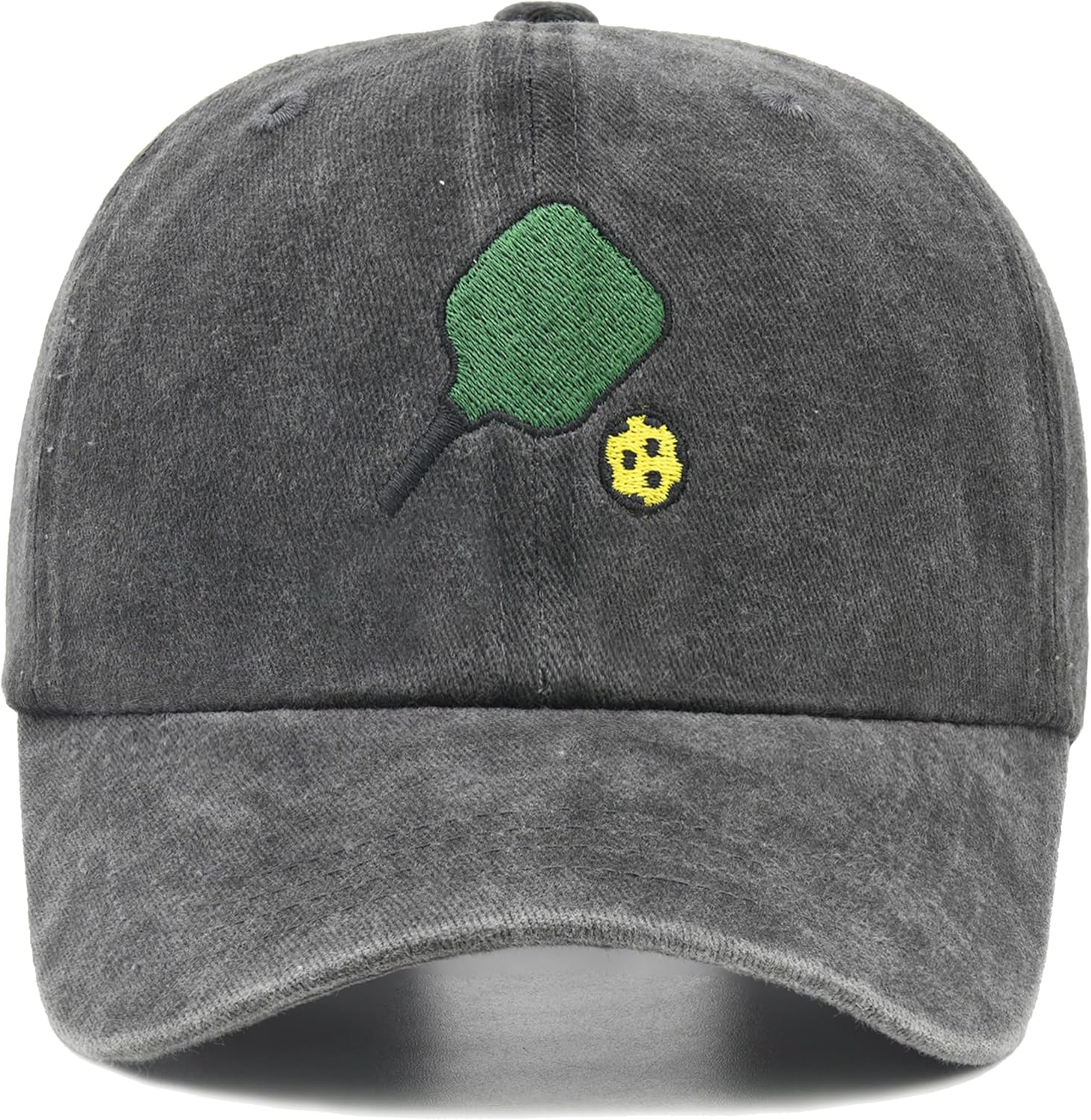 Pickleball Hat, Pickleball Gift for Men Women, Adjustable Embroidered Baseball Cap