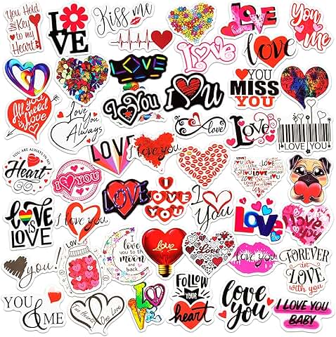 amazoncom scrapbook stickers love