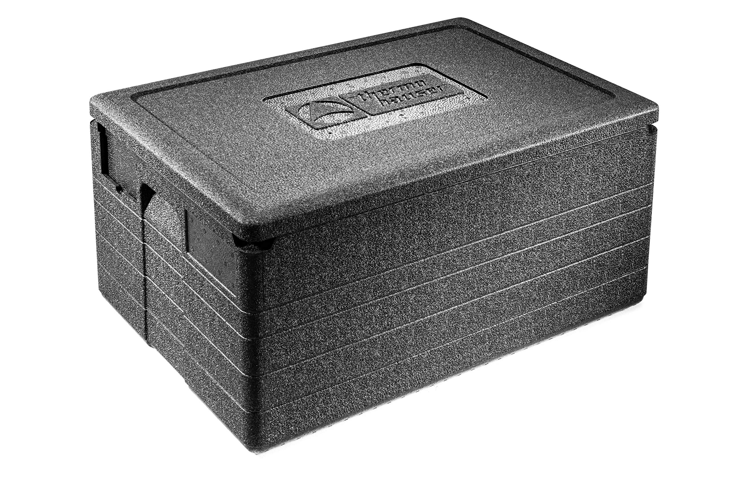 Trix 8300040459 Box Gastronorm 1/1, 53,5 x 33 x 26, Fv/40459, acier inoxydable, noir