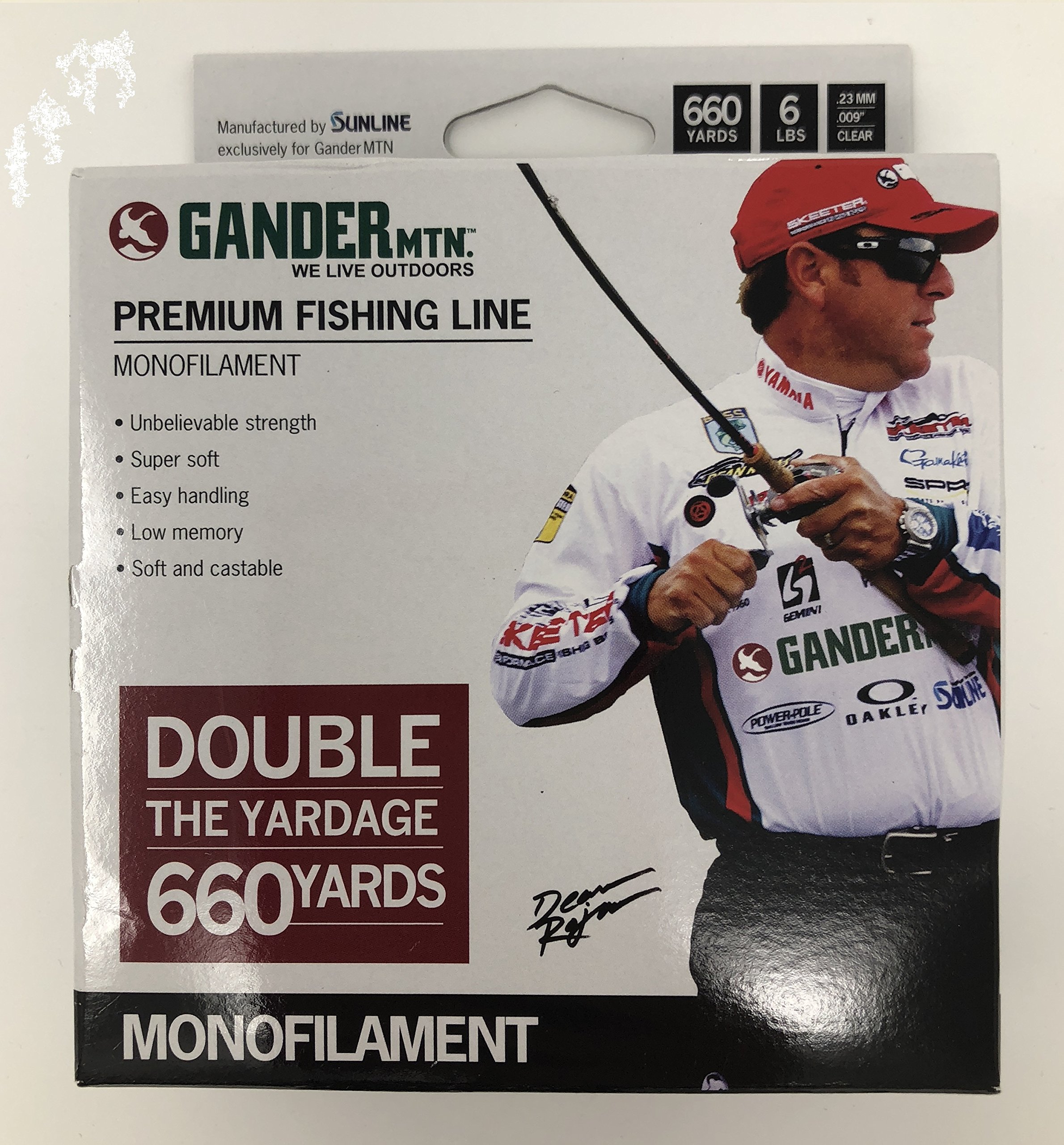 Gander Mountain Premium Fishing Line 6 LBS (660 yards / .23MM / .009) : Sports & Outdoors