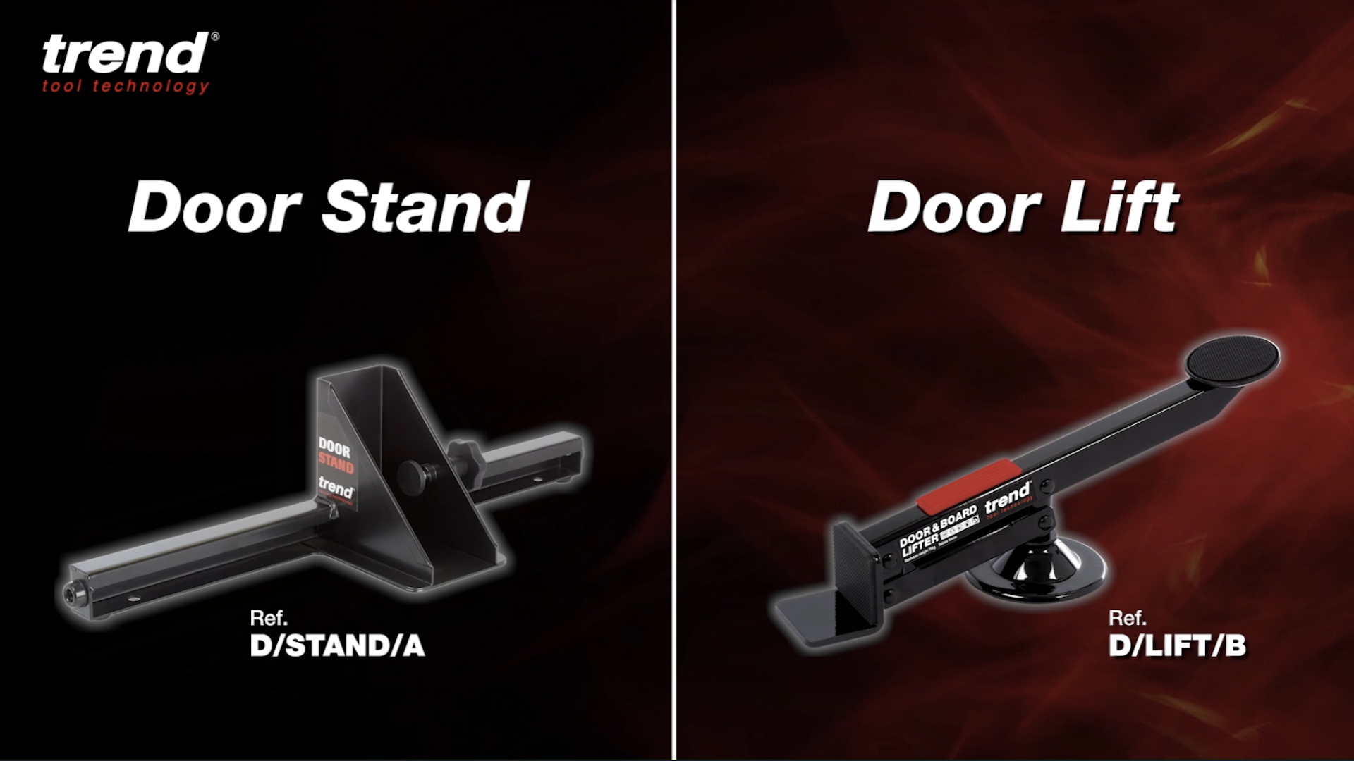 Trend Door Stand Carpentry Tool For Hinge & Installation, 32-55mm, Black 5027654542590 | UK
