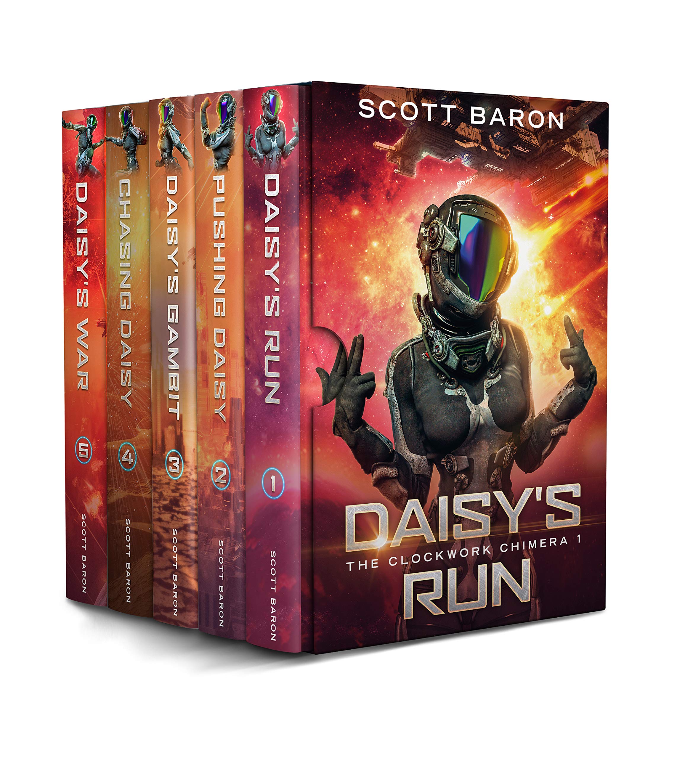 Cover of The Clockwork Chimera Series: Books 1-5