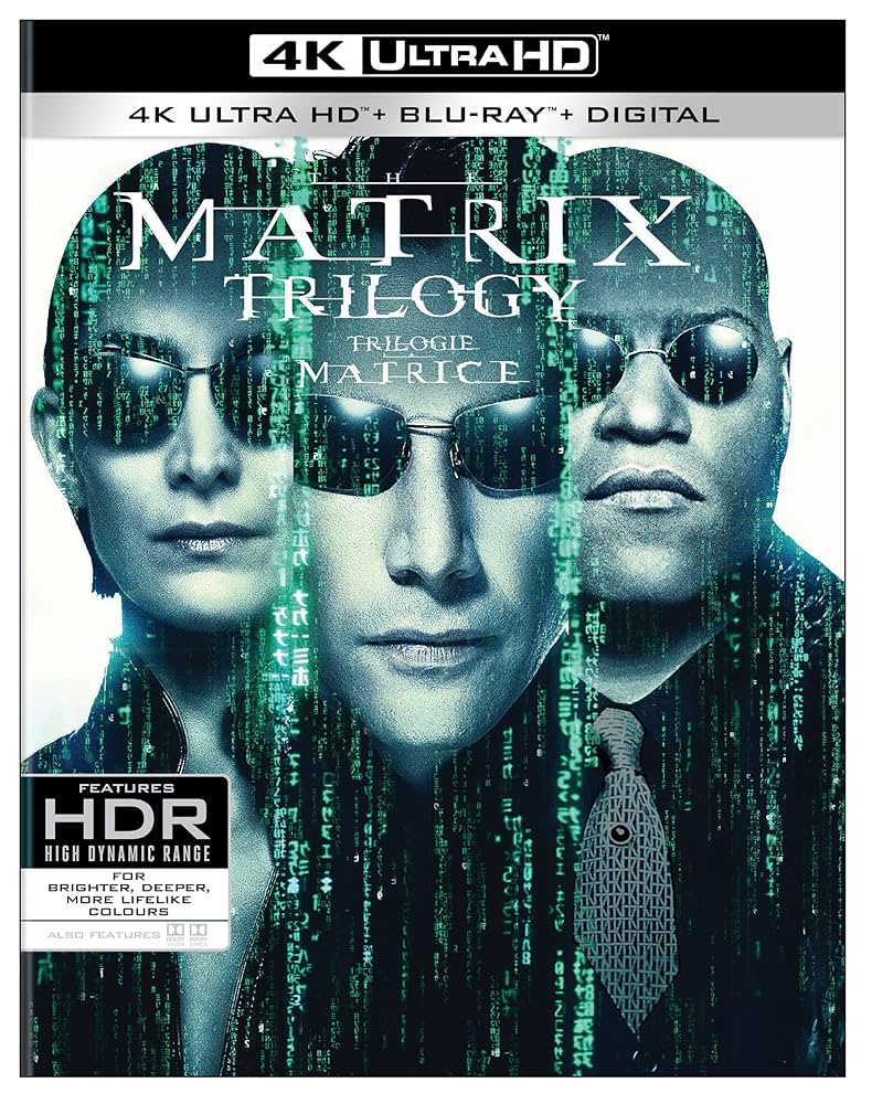 マトリックス トリロジー レザレクションズ 4KUHD Blu-rayセット Matrix Trilogy, The (Bilingual/4K UHD) [Blu-ray]: Amazon.ca