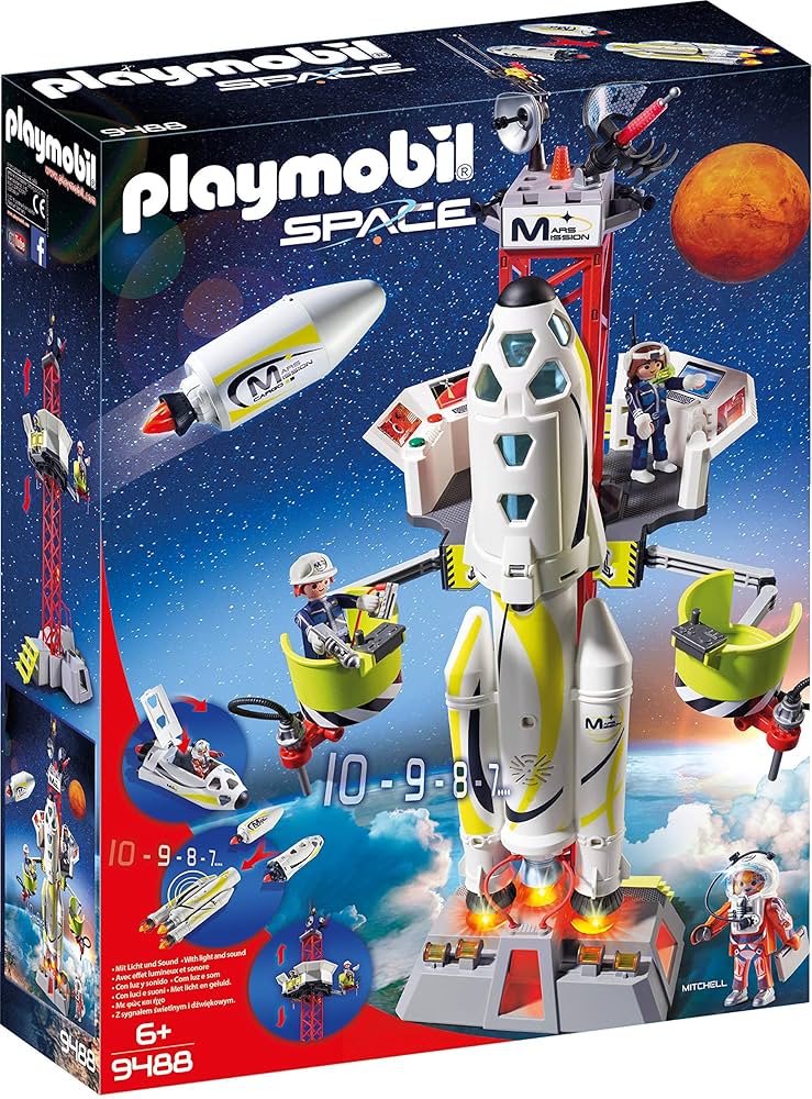 Playmobil Space 9487 宇宙セット PLAYMOBIL Mars Space Station - Walmart.com