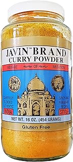 Authentic INDIA Javin brand curry powder One Pound Gluten Free