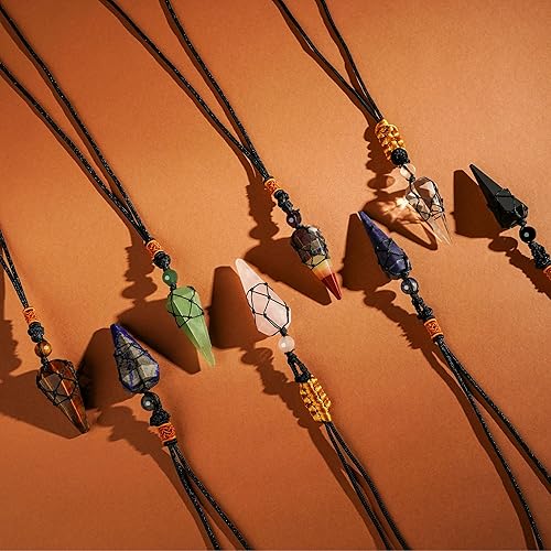 Miniatura 8 de KARMAPLEDGE Karma Pledge - Colgante de cristal de curación espiritual collar de chakras para mujeres y hombres collar de protección de joyería de