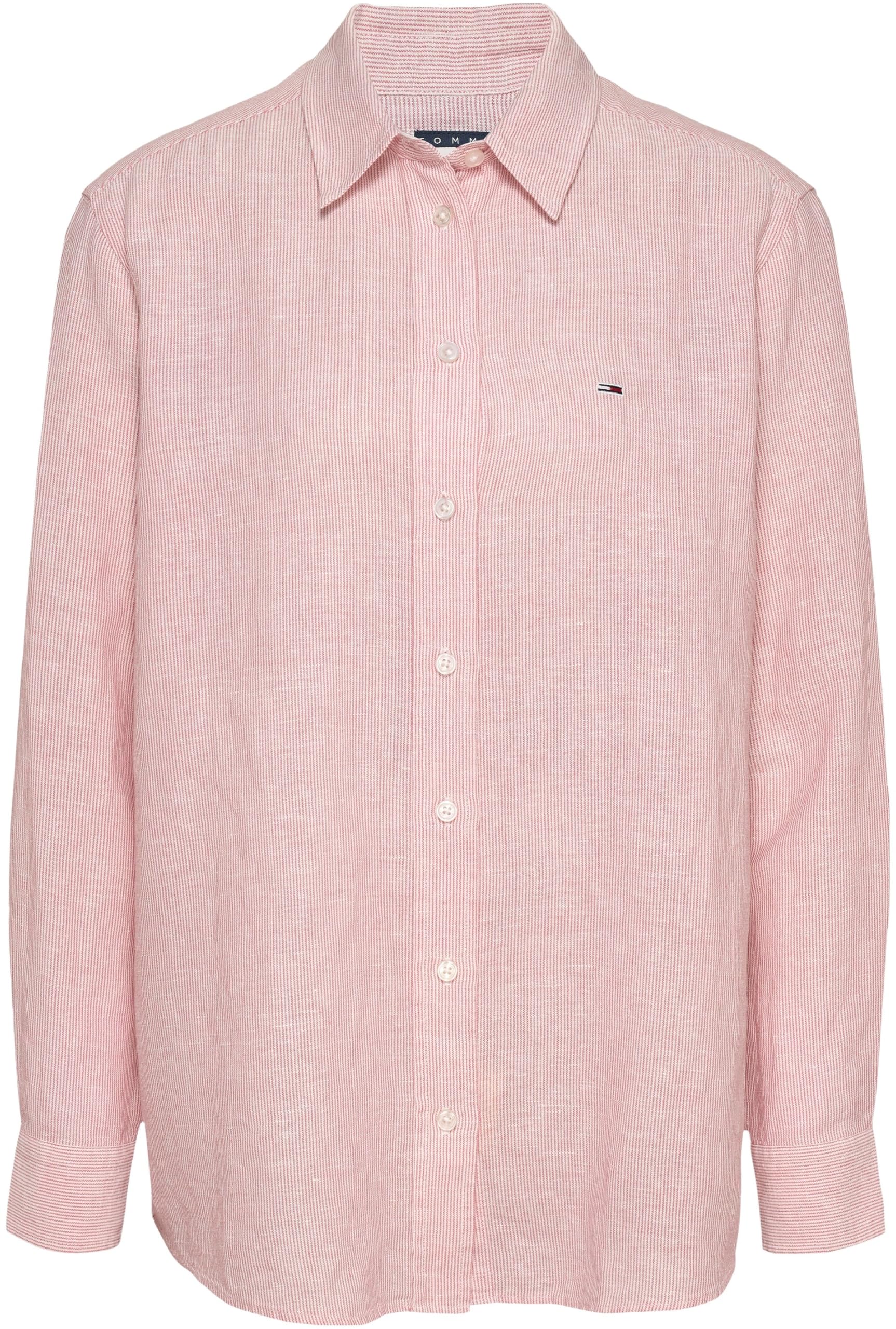 Tommy Jeans Chemise Femme Linen Relaxed Fit