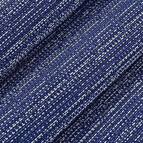 Miniatura 71 de AHHFSMEI Juego de 6 manteles individuales para mesa de comedor, manteles individuales de vinilo tejido de plástico, antideslizantes, aislamiento