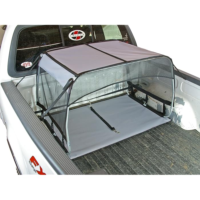 Buy Bushwhacker K9 Canopy w/ Pad and Tether for Truck Bed Dog Shade