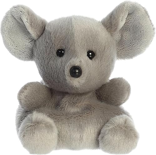 Aurora Adorable Palm Pals Chatty Mouse - Juego de bolsillo - Diversión coleccionable - Gris 5 pulgadas