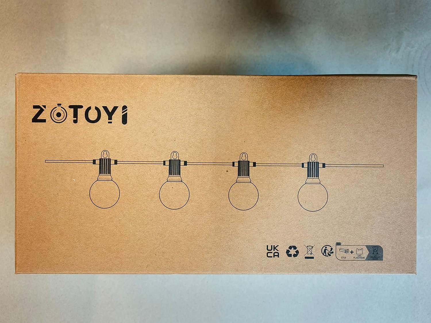 ZOTOYI 100Ft Outdoor String Lights LED Mains Powered, Waterproof IP65 G40 Globe String Lights with 50+2 Plastic Bulbs(2 Spare), Shatterproof Garden Lights for Balcony, Bistro, Wedding, WarmWhite 13 91VEuQFEV2L. AC SL1500