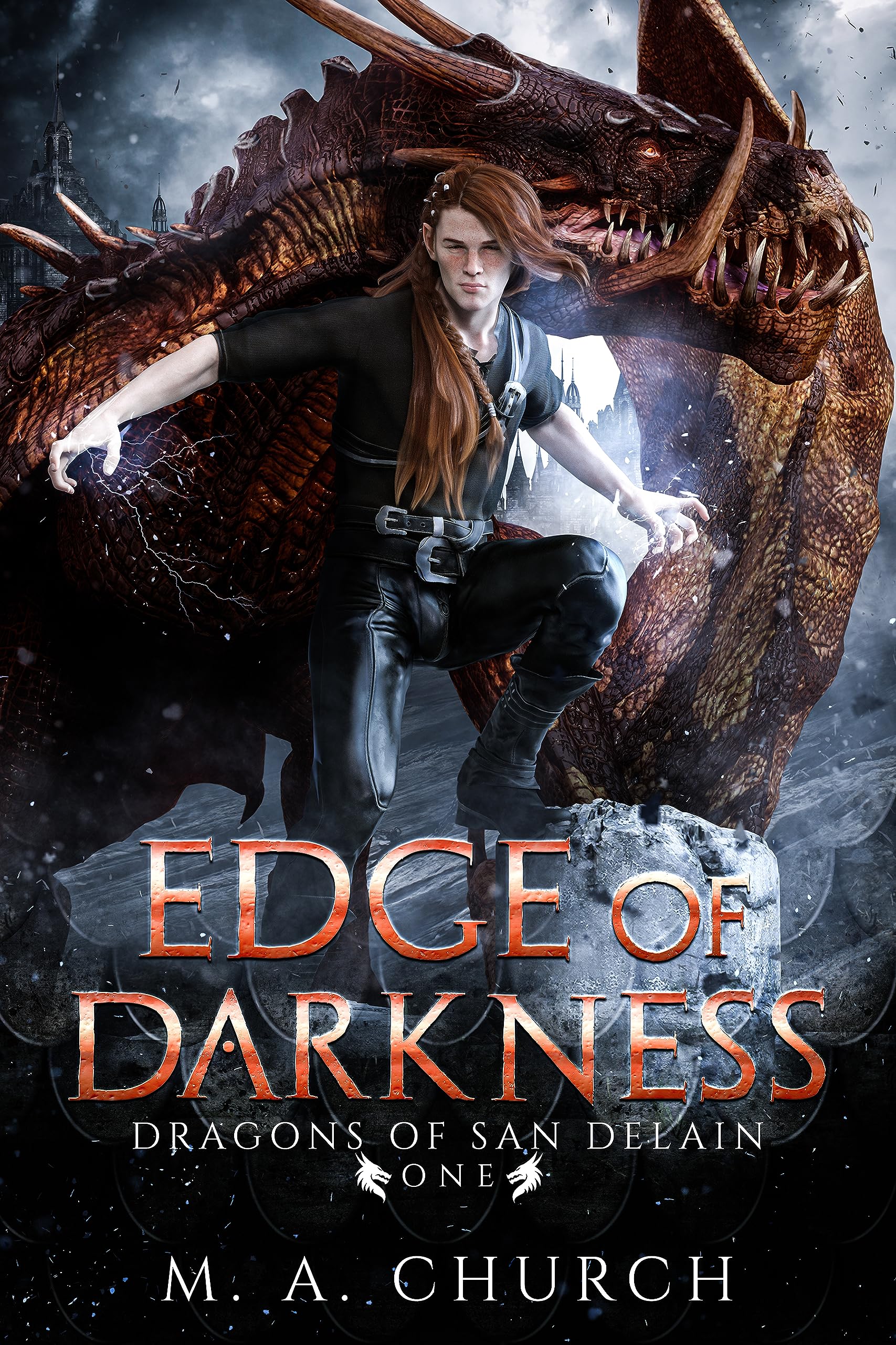 Edge of Darkness (Dragons of San DeLain Book 1)
